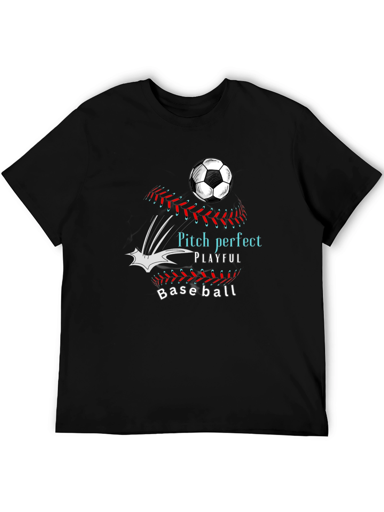Pitch Perfect Playful Baseball T-Shirt