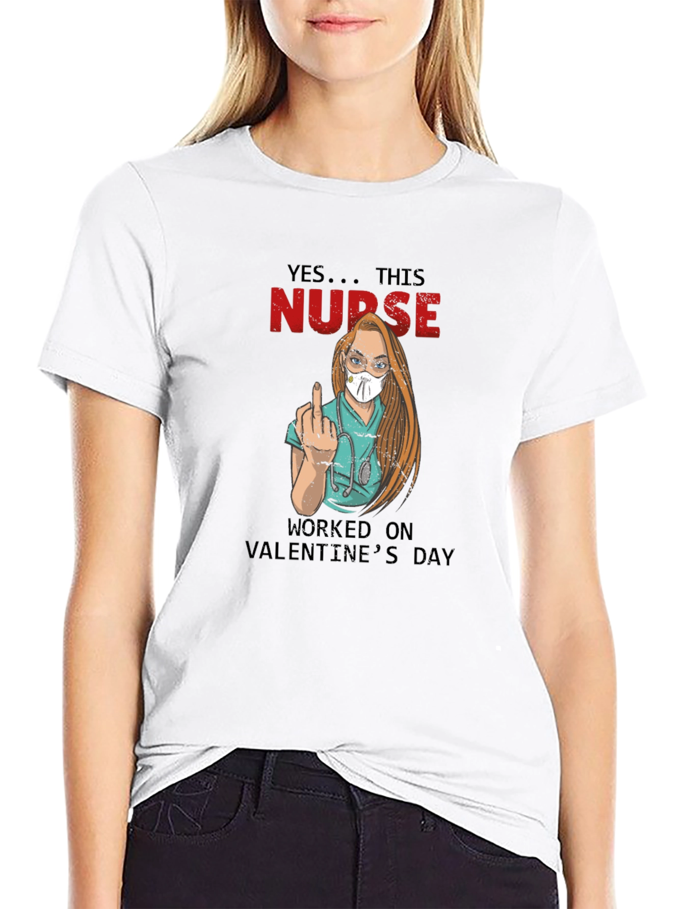 Valentines Day Nurse T-Shirt