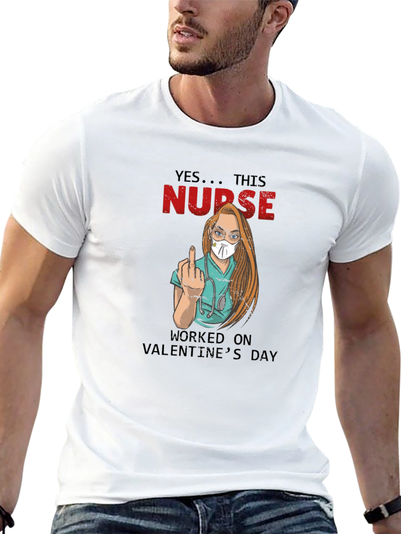 Valentines Day Nurse T-Shirt