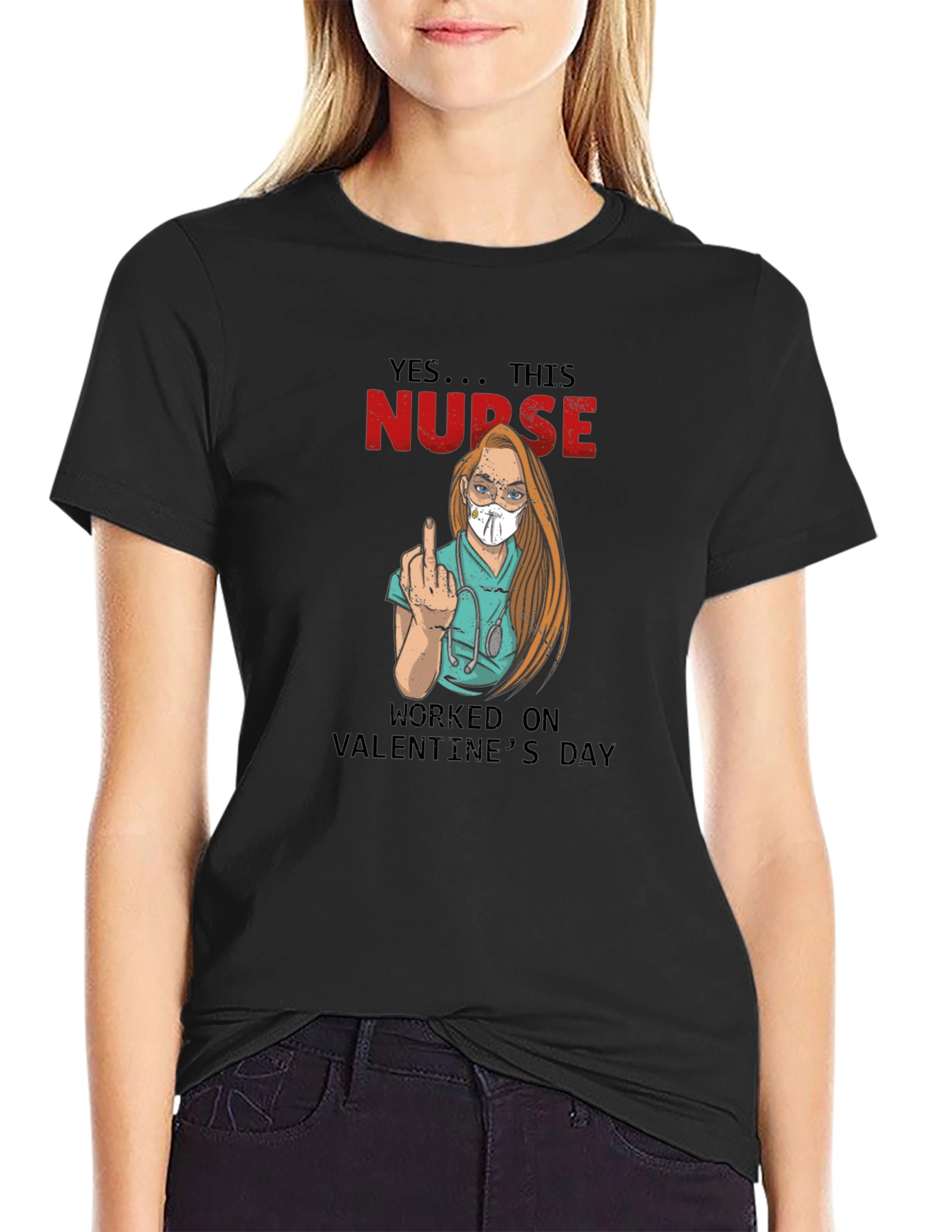 Valentines Day Nurse T-Shirt