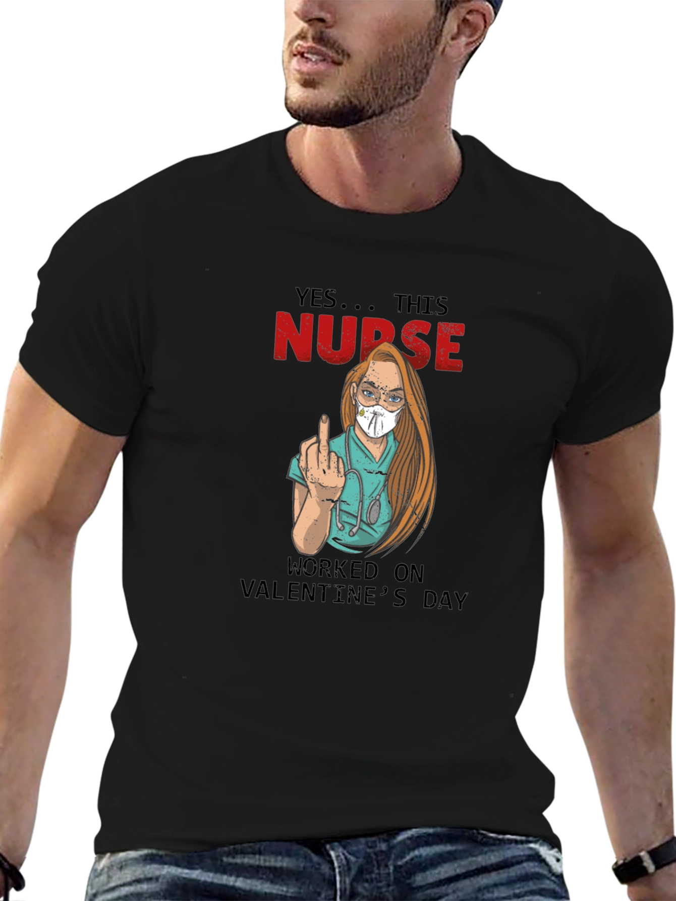 Valentines Day Nurse T-Shirt