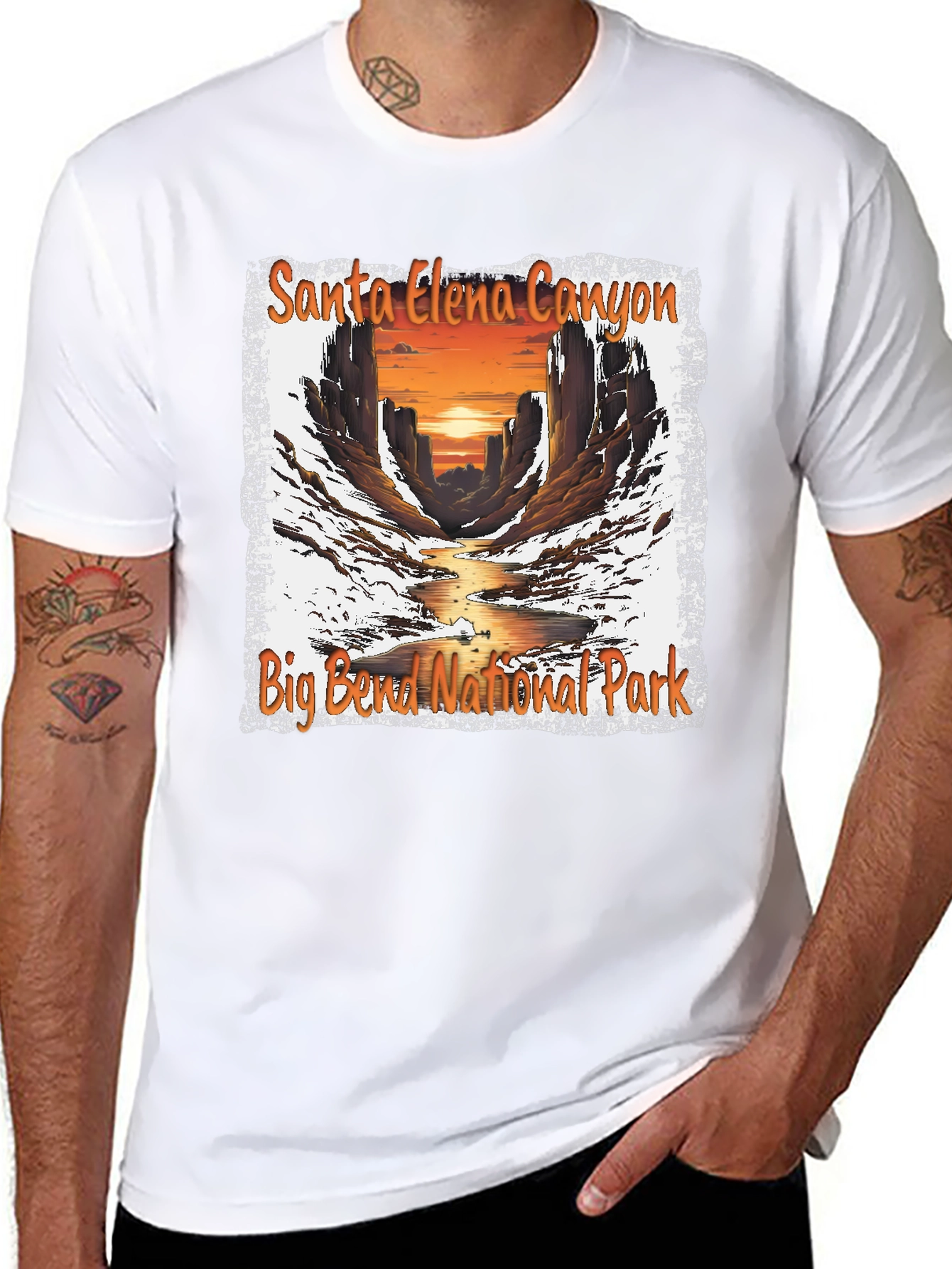 Santa Elena Canyon T-Shirt Big Bend National Park Tee