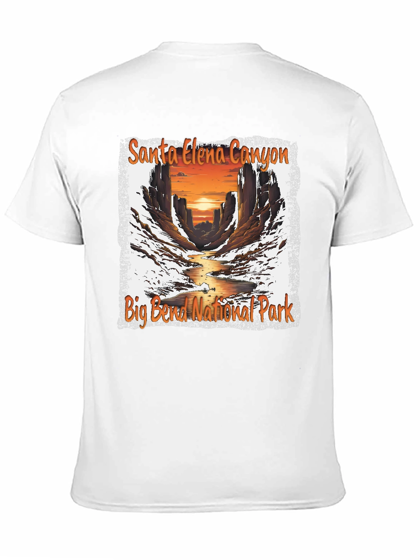 Santa Elena Canyon T-Shirt Big Bend National Park Tee
