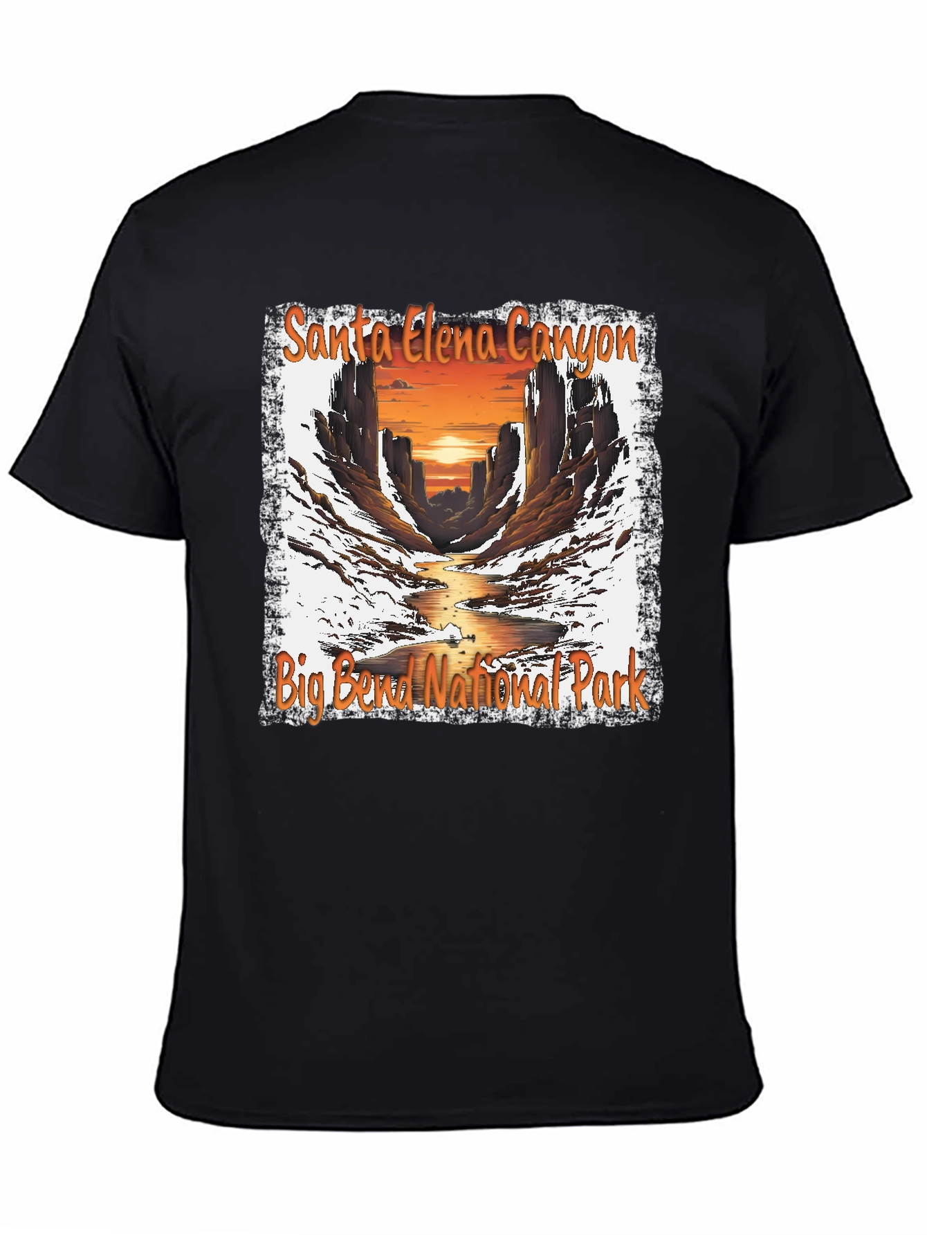 Santa Elena Canyon T-Shirt Big Bend National Park Tee