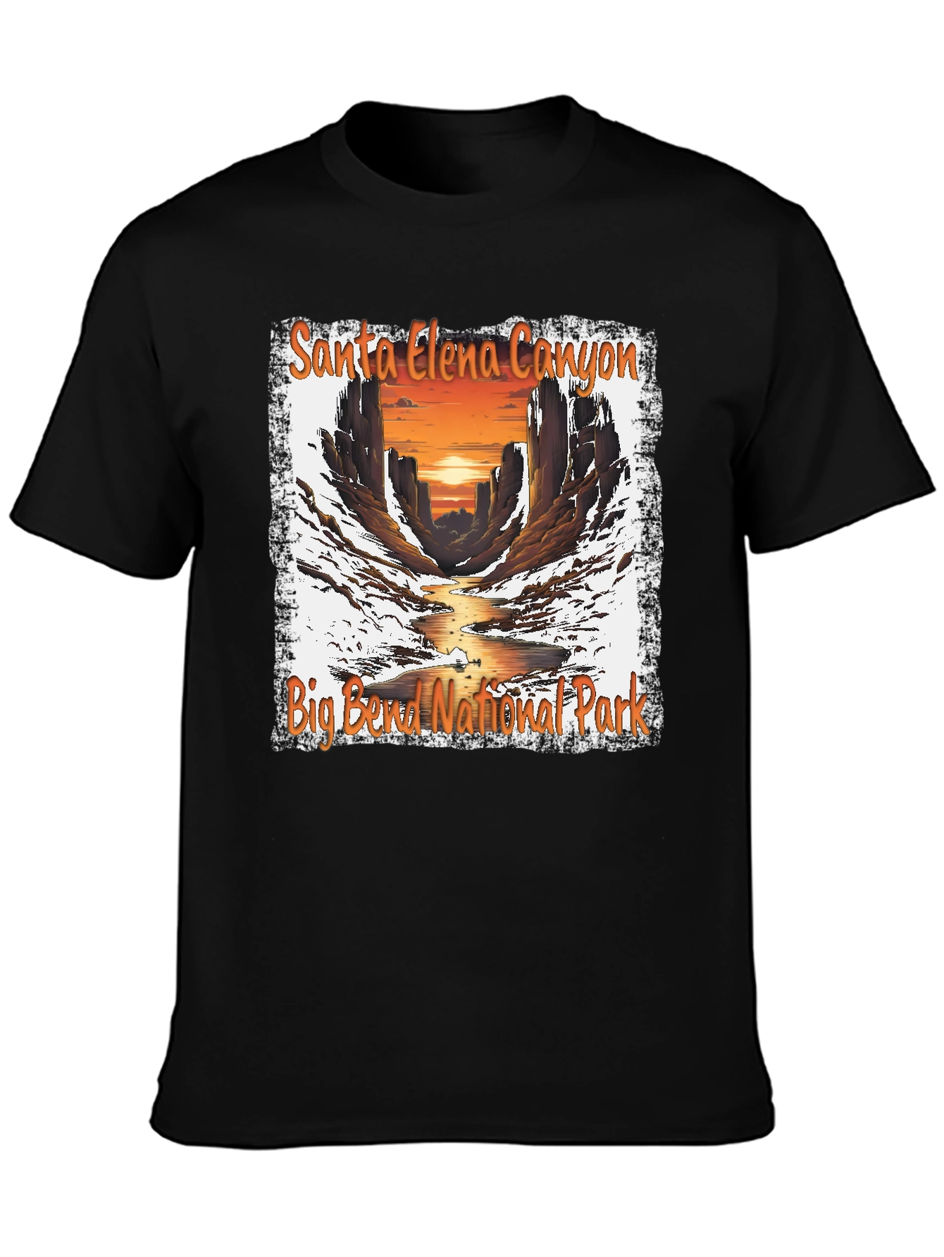Santa Elena Canyon T-Shirt Big Bend National Park Tee