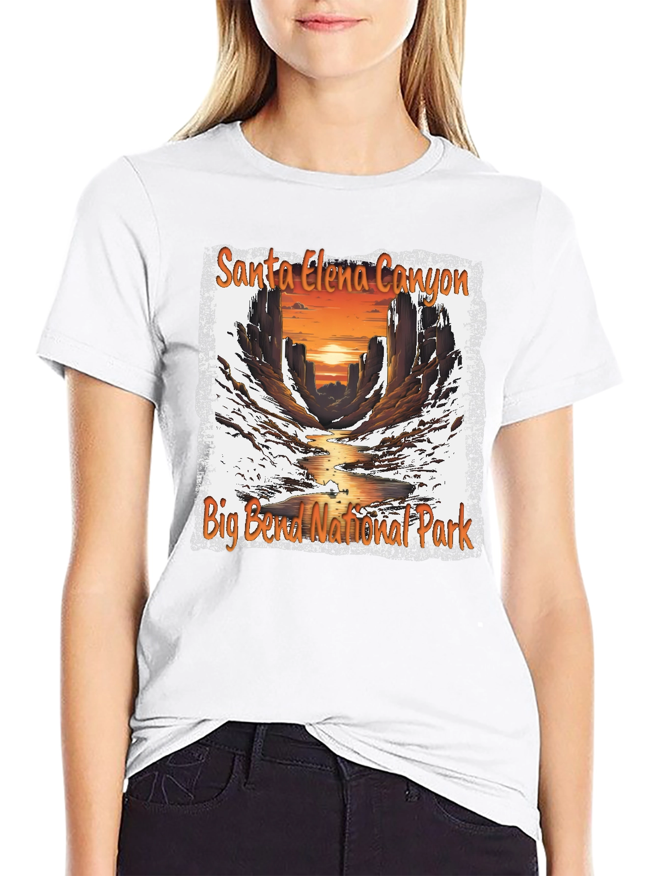 Santa Elena Canyon T-Shirt Big Bend National Park Tee