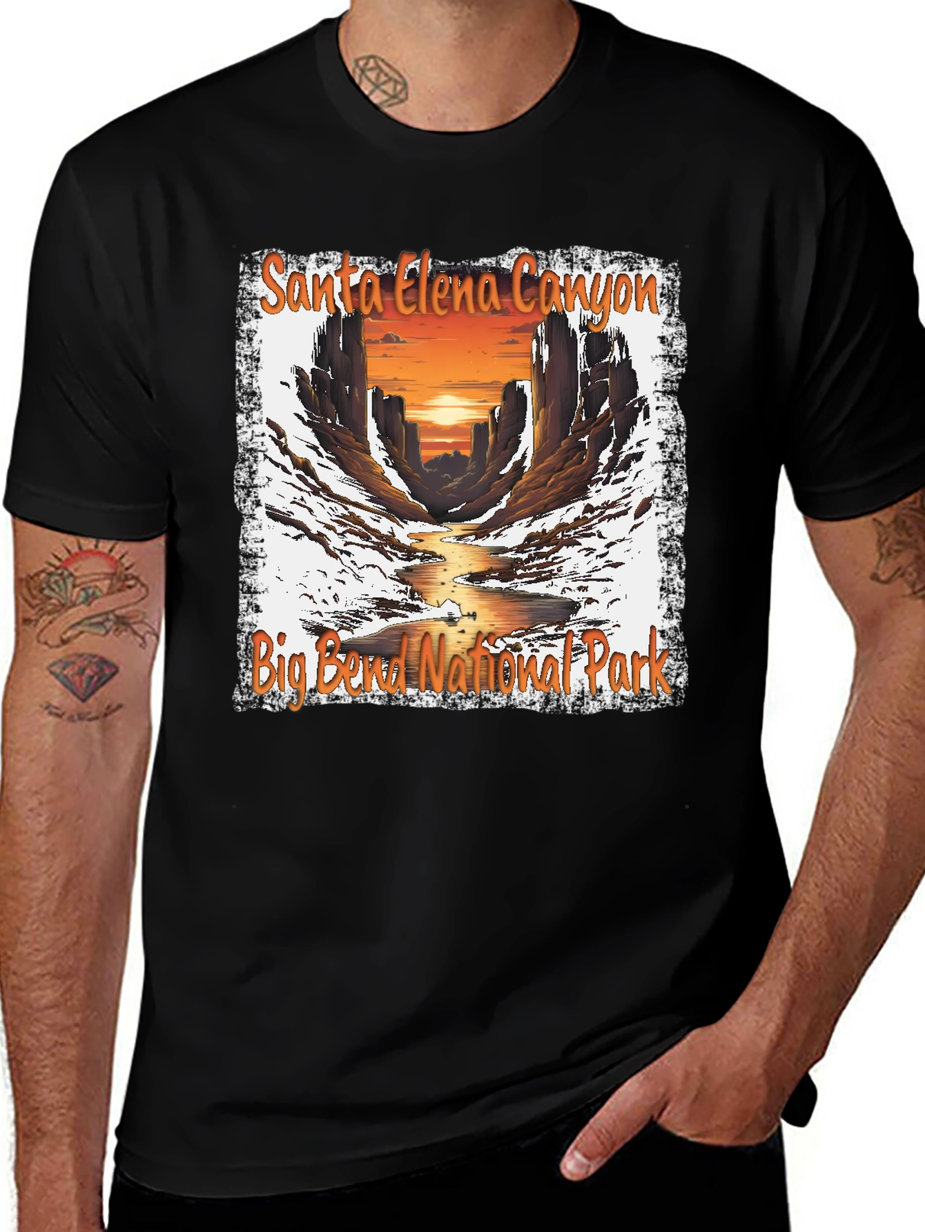 Santa Elena Canyon T-Shirt Big Bend National Park Tee