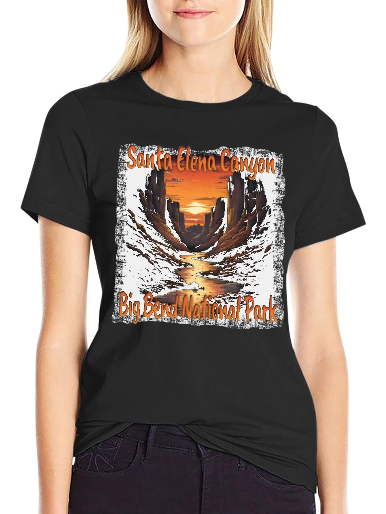 Santa Elena Canyon T-Shirt Big Bend National Park Tee
