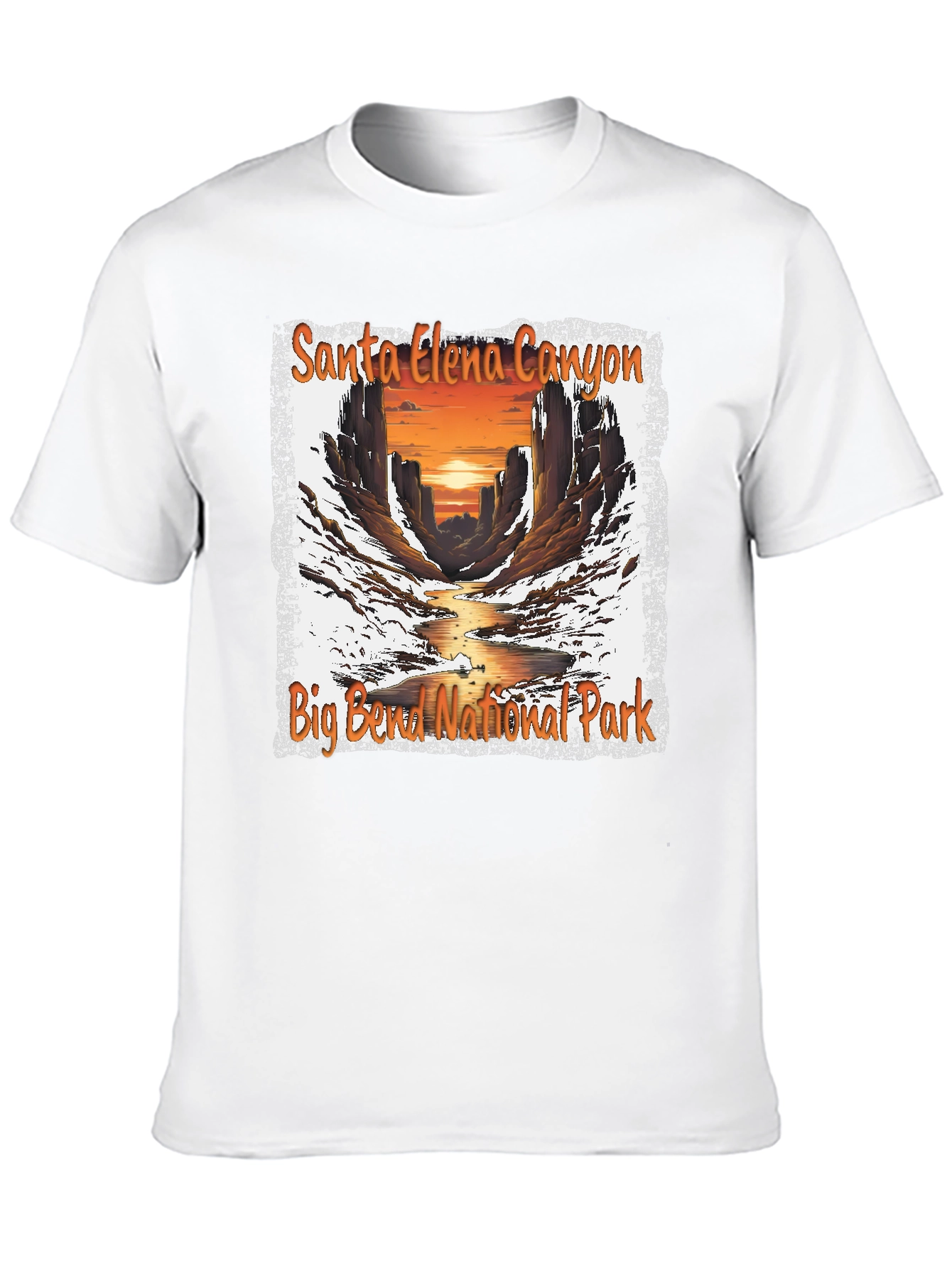 Santa Elena Canyon T-Shirt Big Bend National Park Tee
