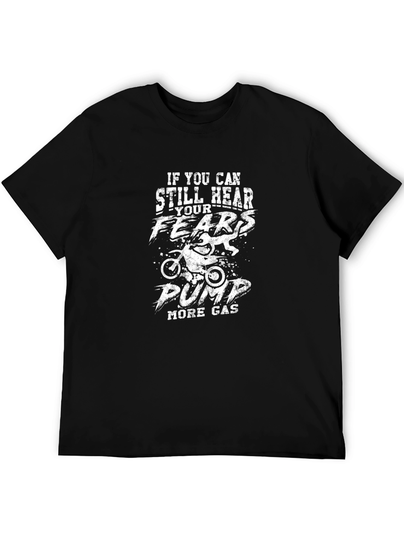 Motorcycle T-Shirt: Pump More Gas Graphic Tee