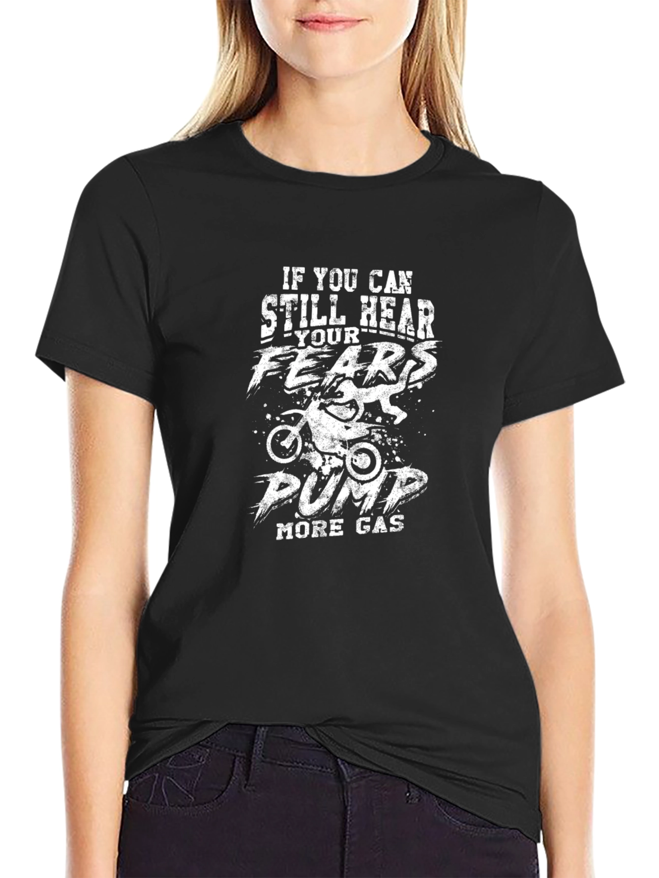Motorcycle T-Shirt: Pump More Gas Graphic Tee