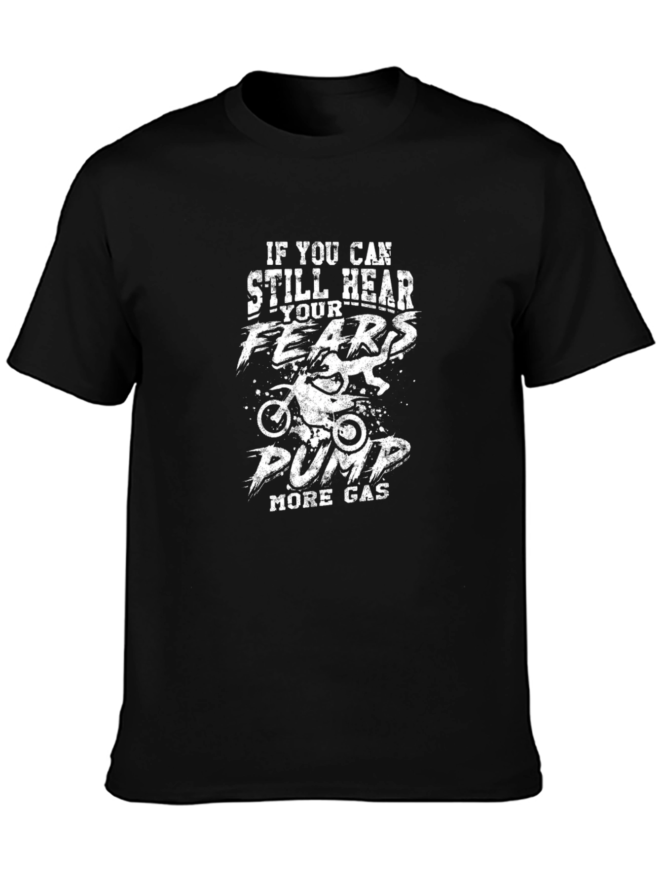 Motorcycle T-Shirt: Pump More Gas Graphic Tee