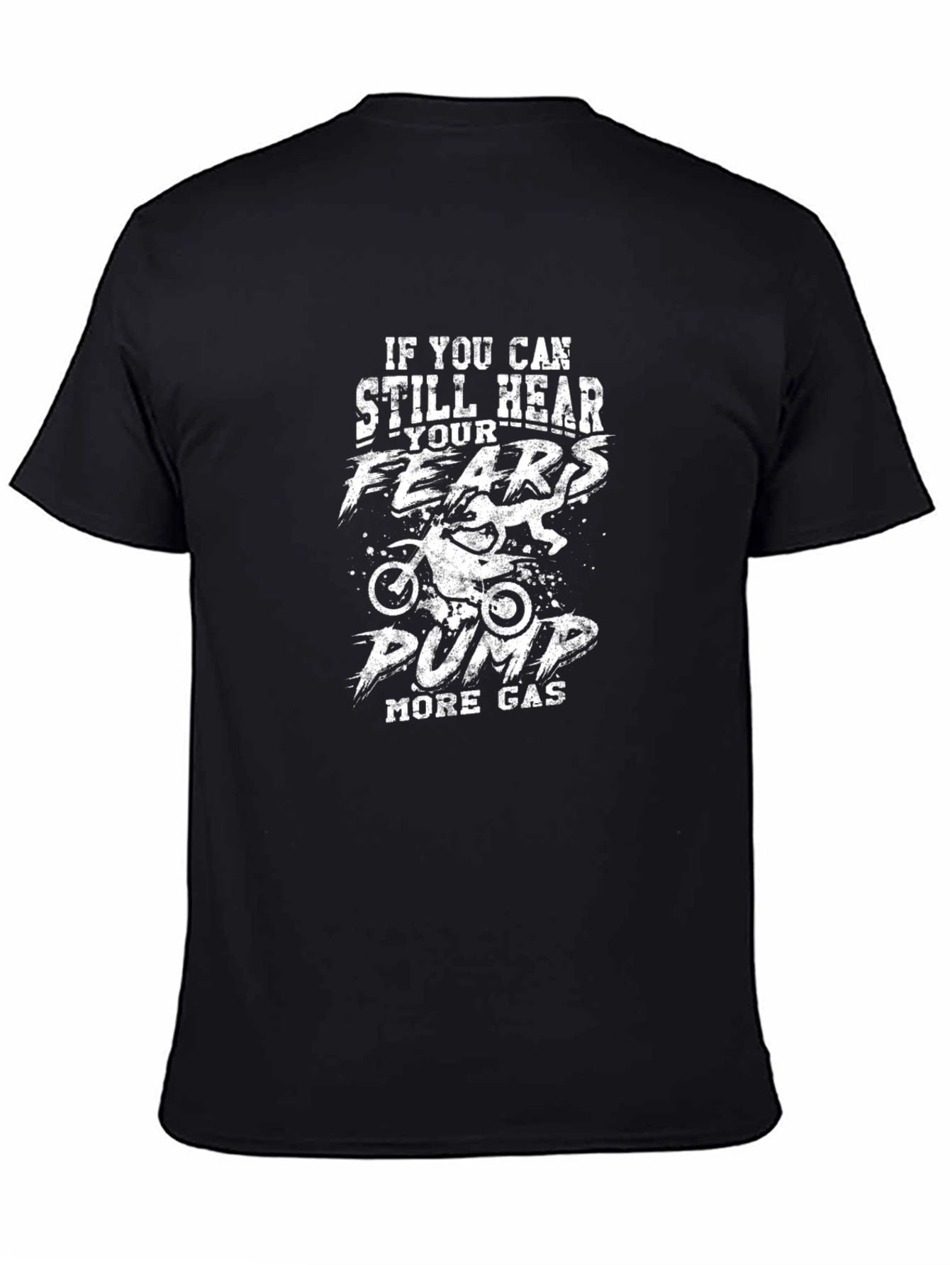 Motorcycle T-Shirt: Pump More Gas Graphic Tee