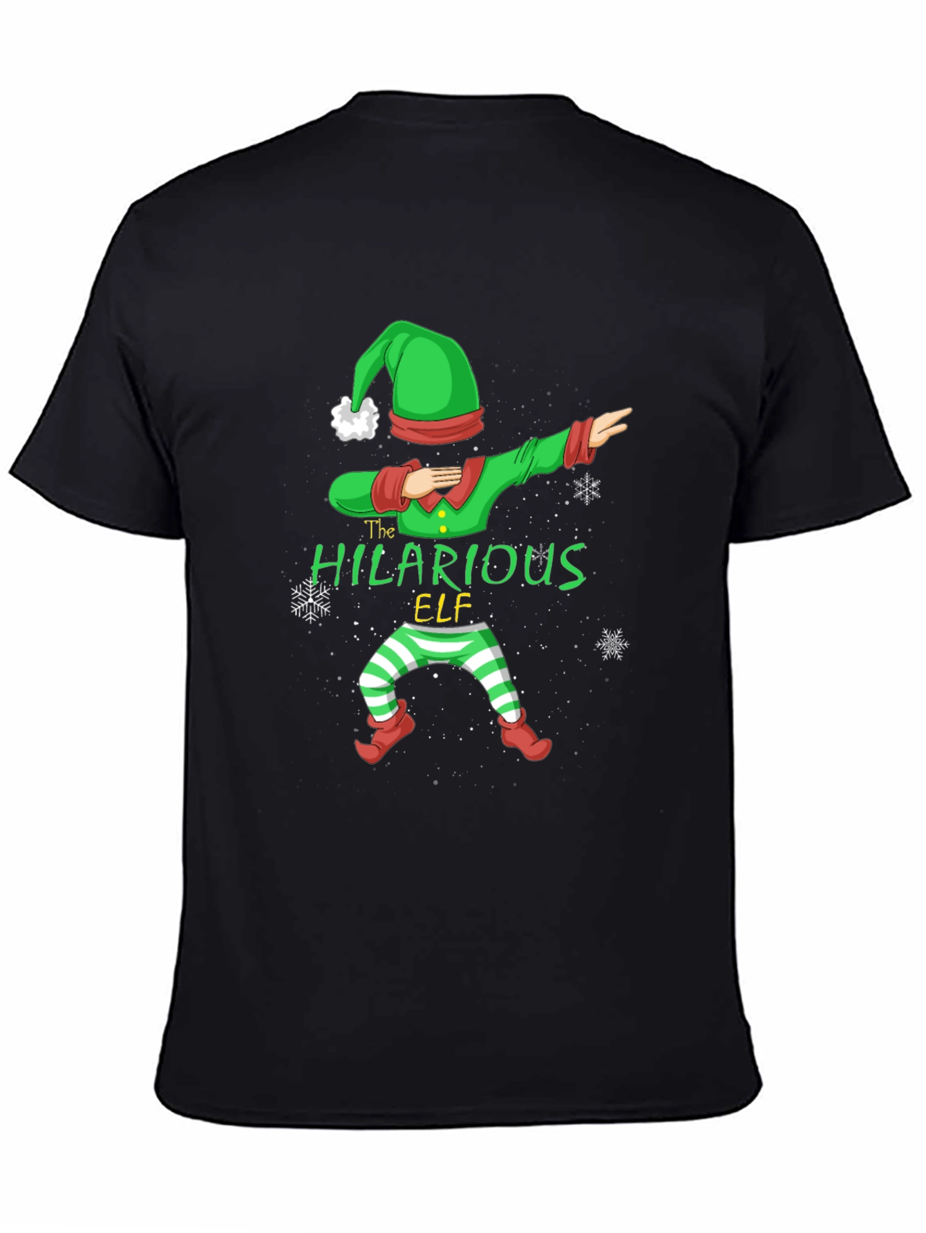 The Hilarious Elf Dabbing Christmas T-Shirt