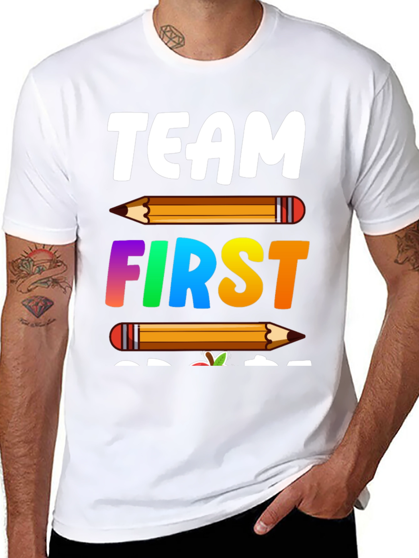 Team First Grade Teacher T-Shirt