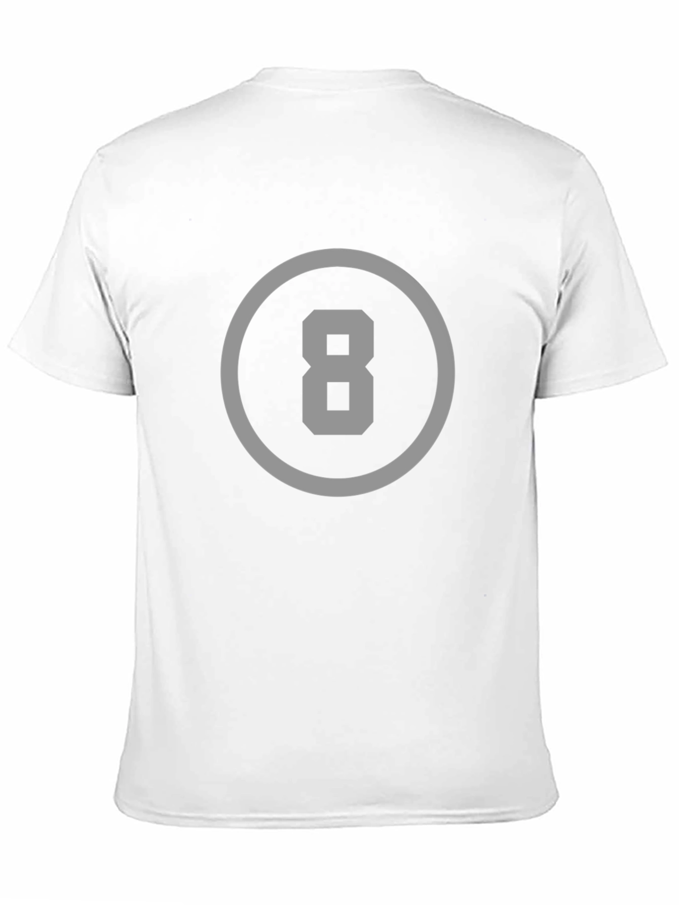 Black T-Shirt with 8 Ball Design
