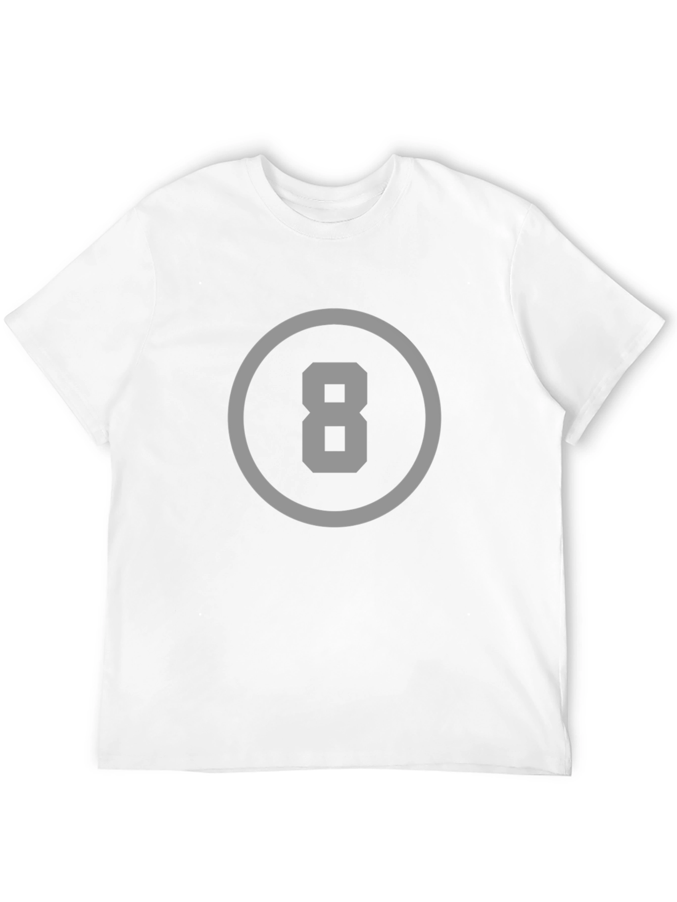 Black T-Shirt with 8 Ball Design