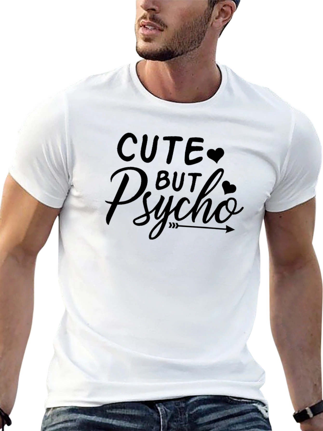 Cute But Psycho Graphic T-Shirt