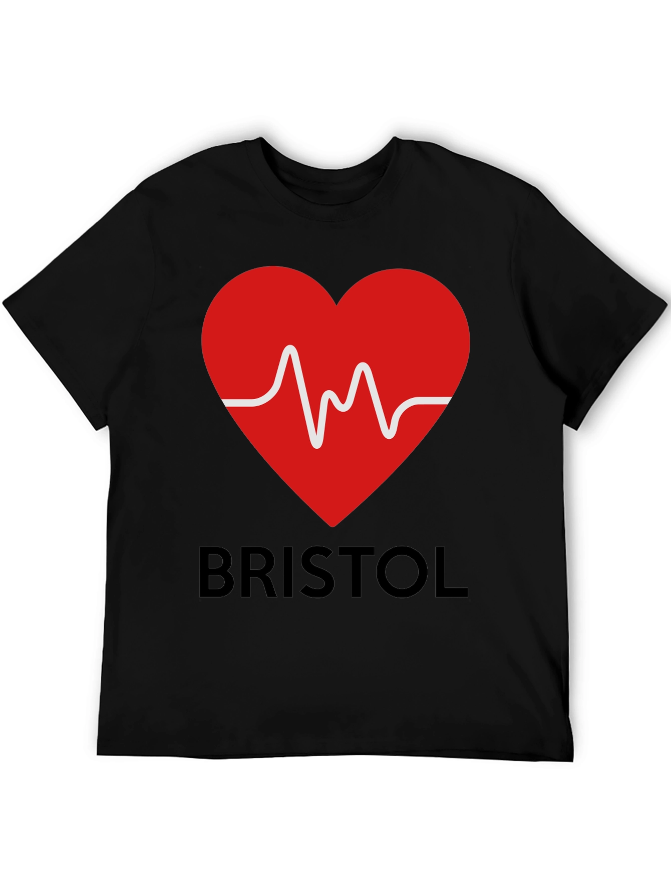 Bristol Heartbeat T-Shirt - City Pride Graphic Tee