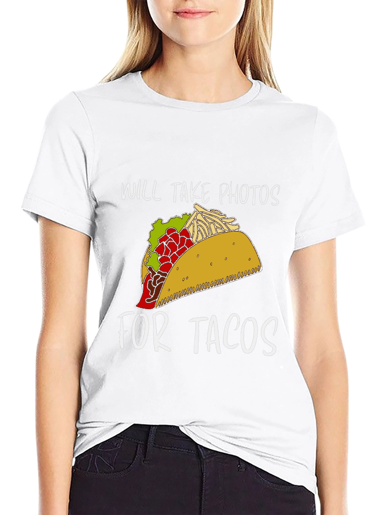 Will Take Photos for Tacos T-Shirt
