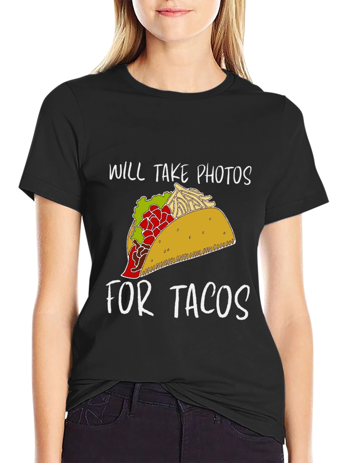 Will Take Photos for Tacos T-Shirt