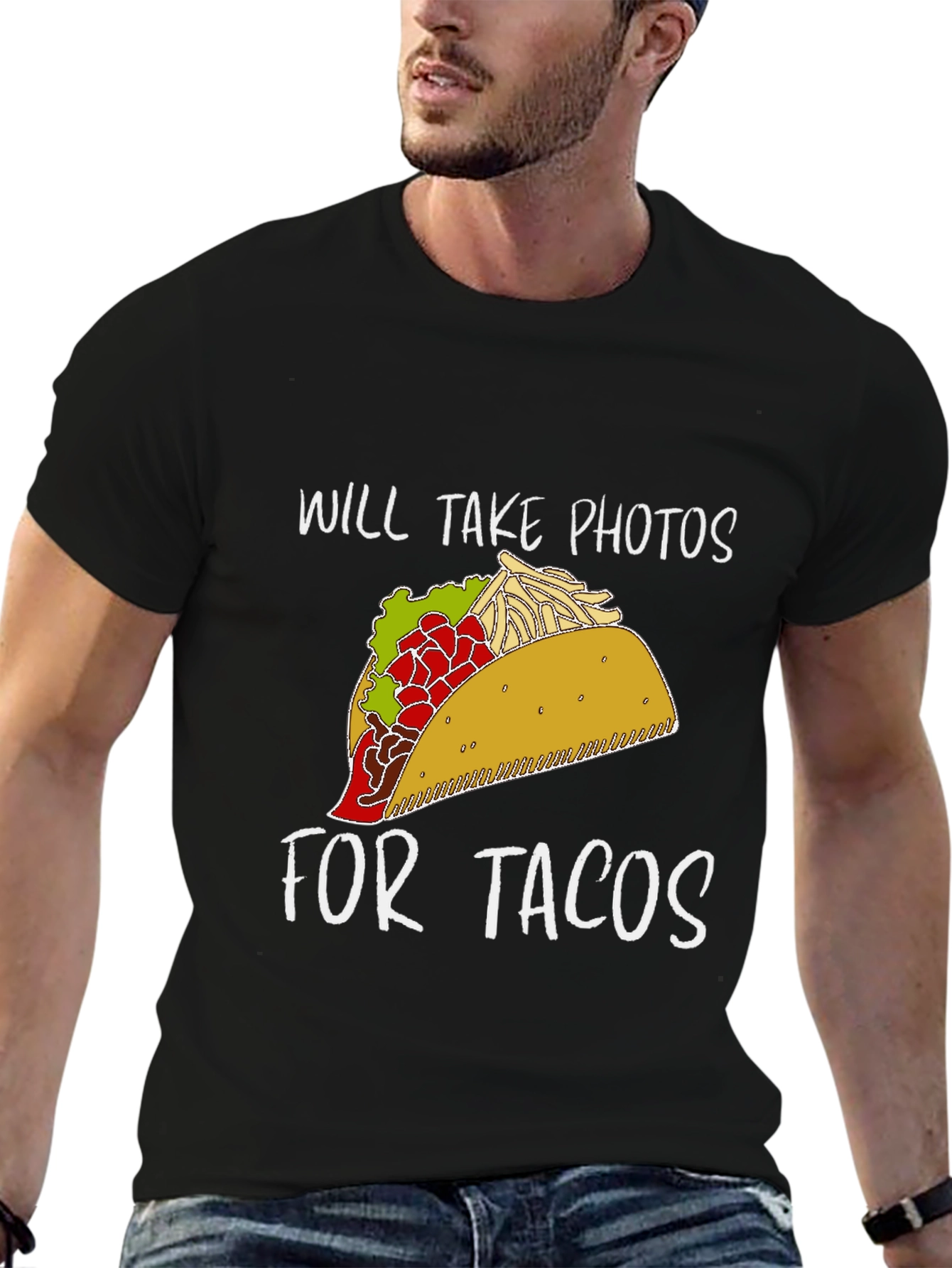 Will Take Photos for Tacos T-Shirt