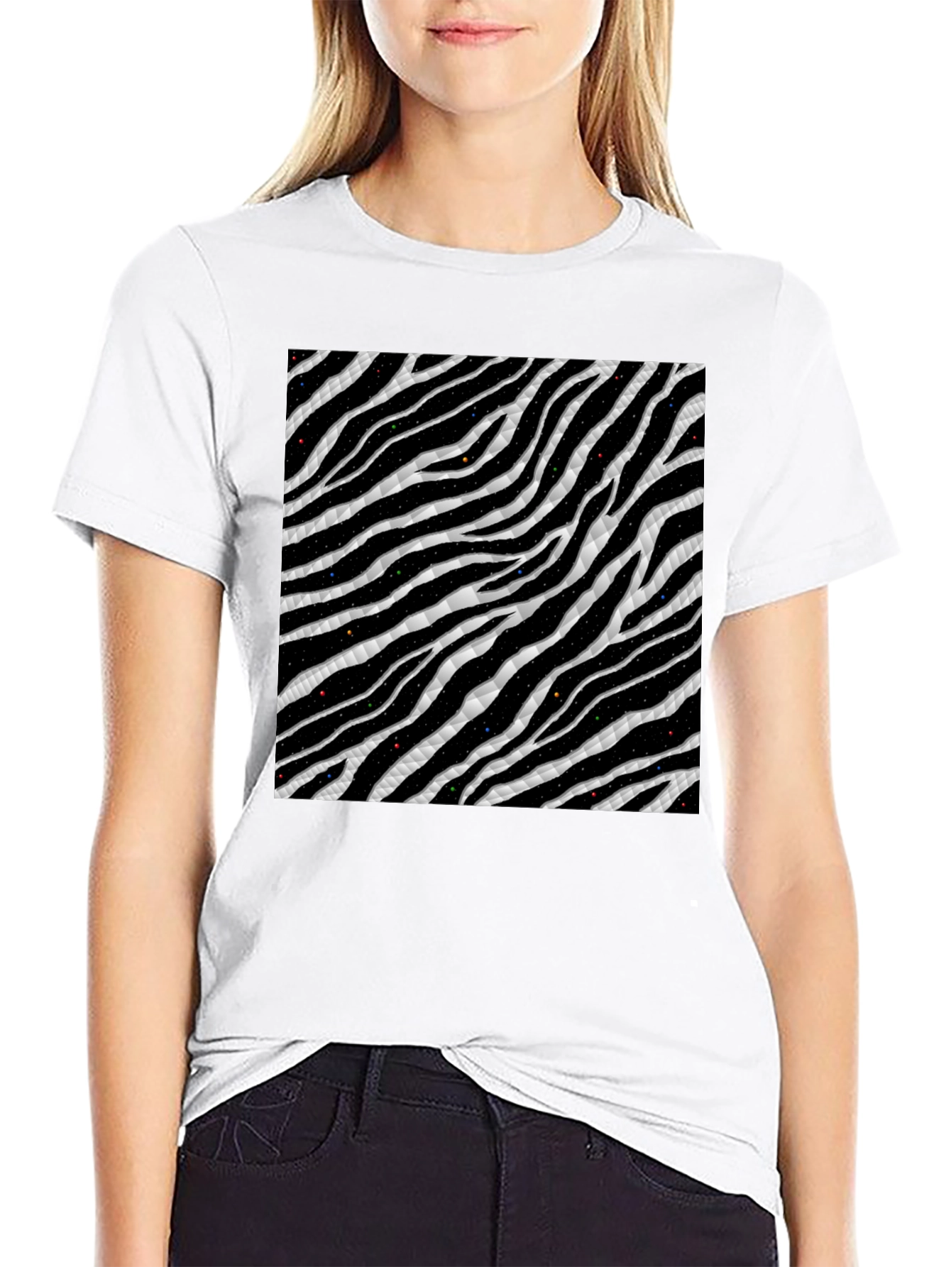 Zebra Stripe T-Shirt - Cool & Unique Design