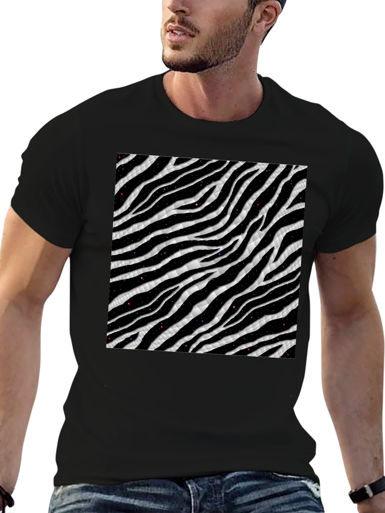 Zebra Stripe T-Shirt - Cool & Unique Design