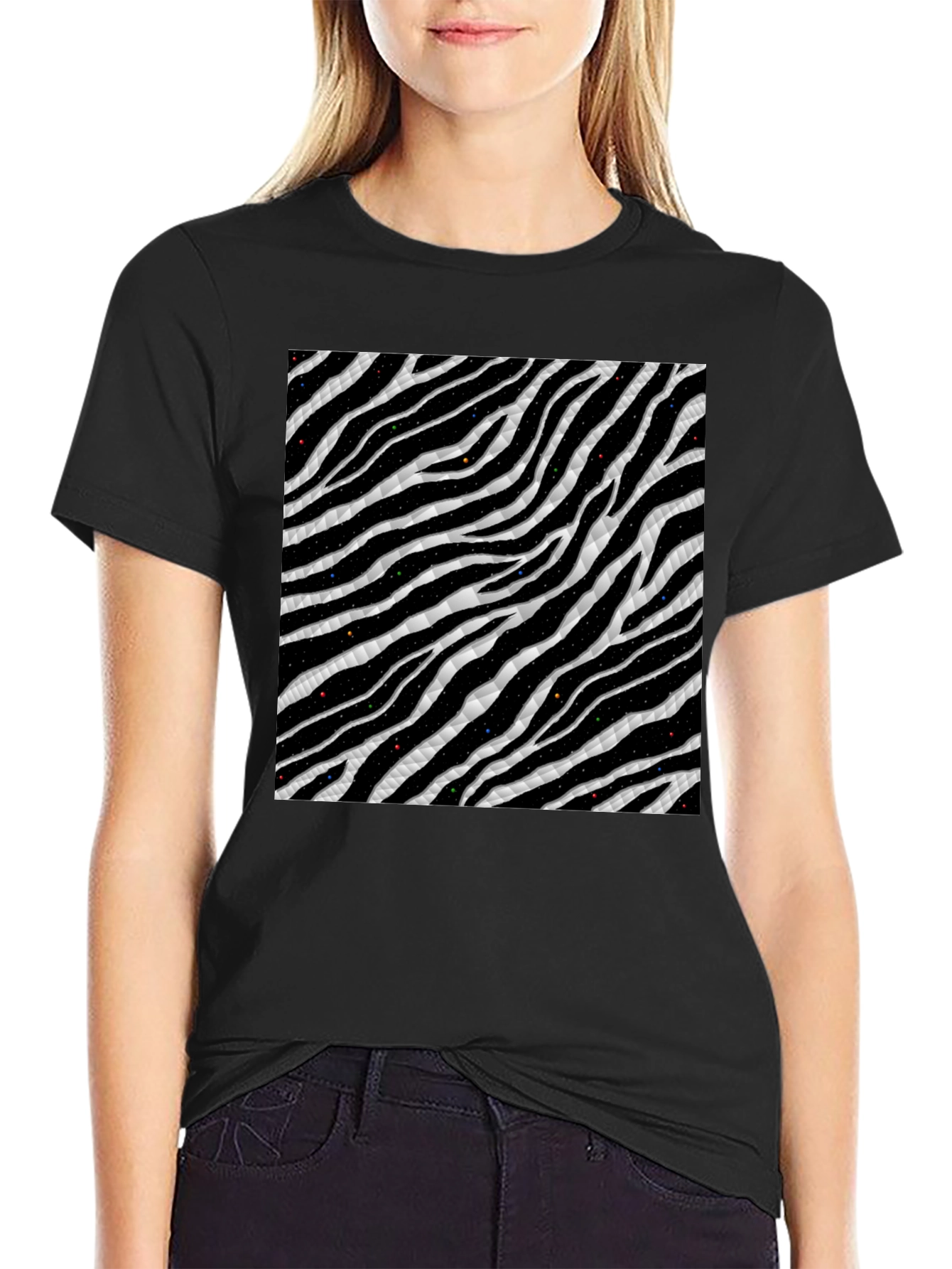 Zebra Stripe T-Shirt - Cool & Unique Design