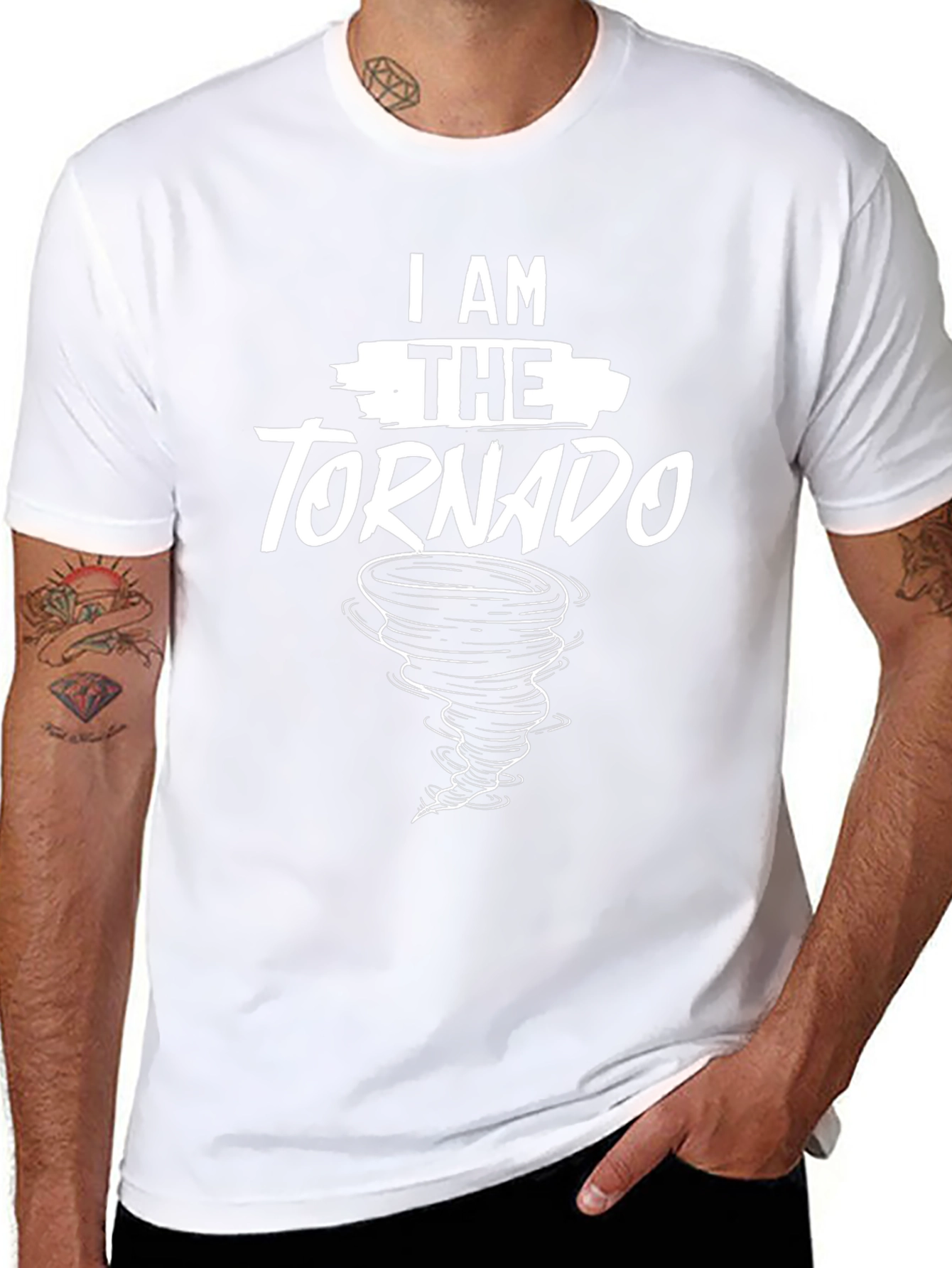 I am the Tornado Graphic T-Shirt