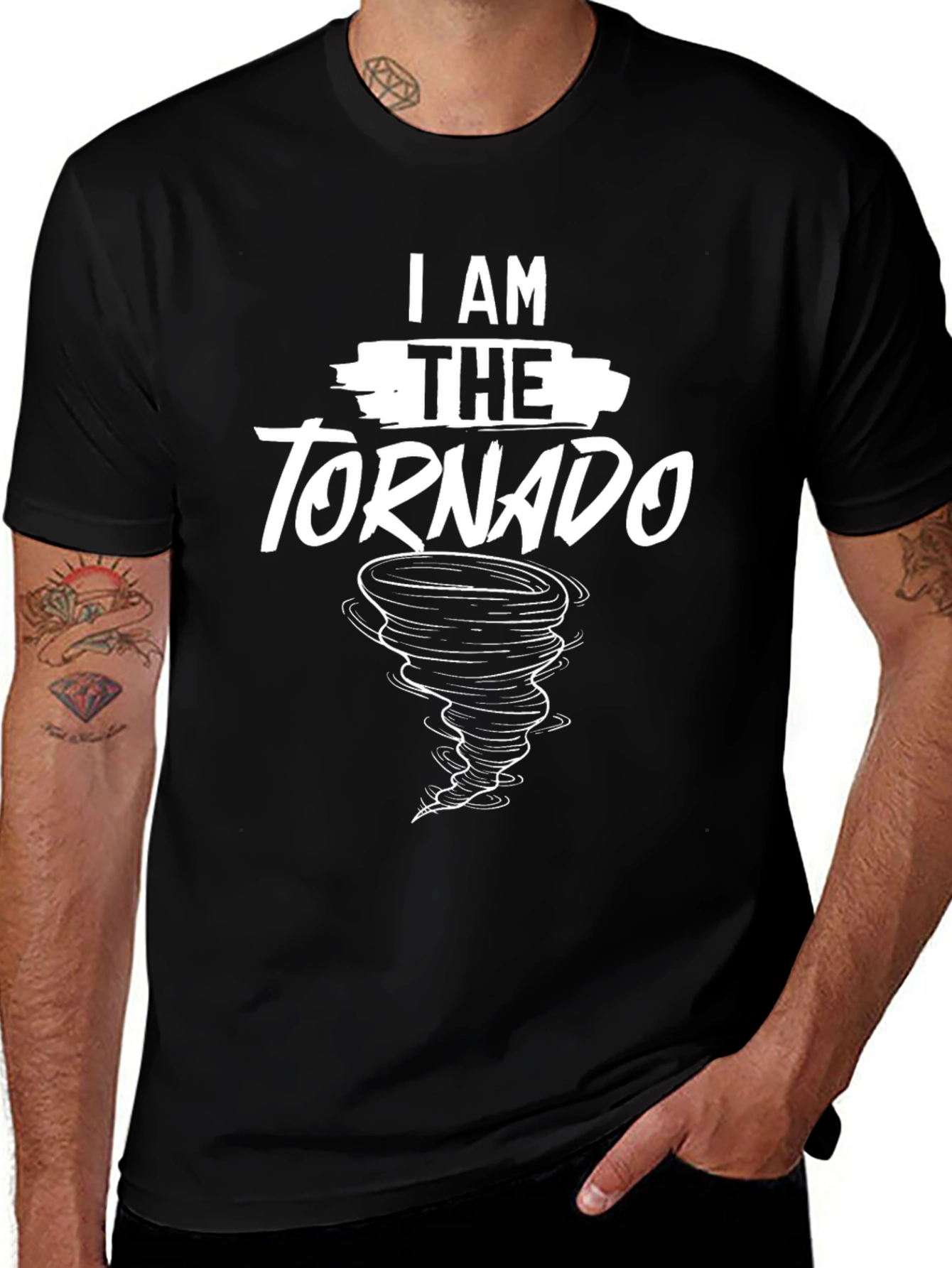 I am the Tornado Graphic T-Shirt