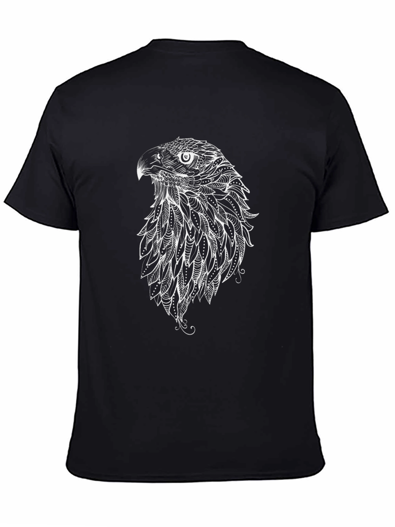 Black Eagle Graphic Tee - Stylish Mens Casual Top