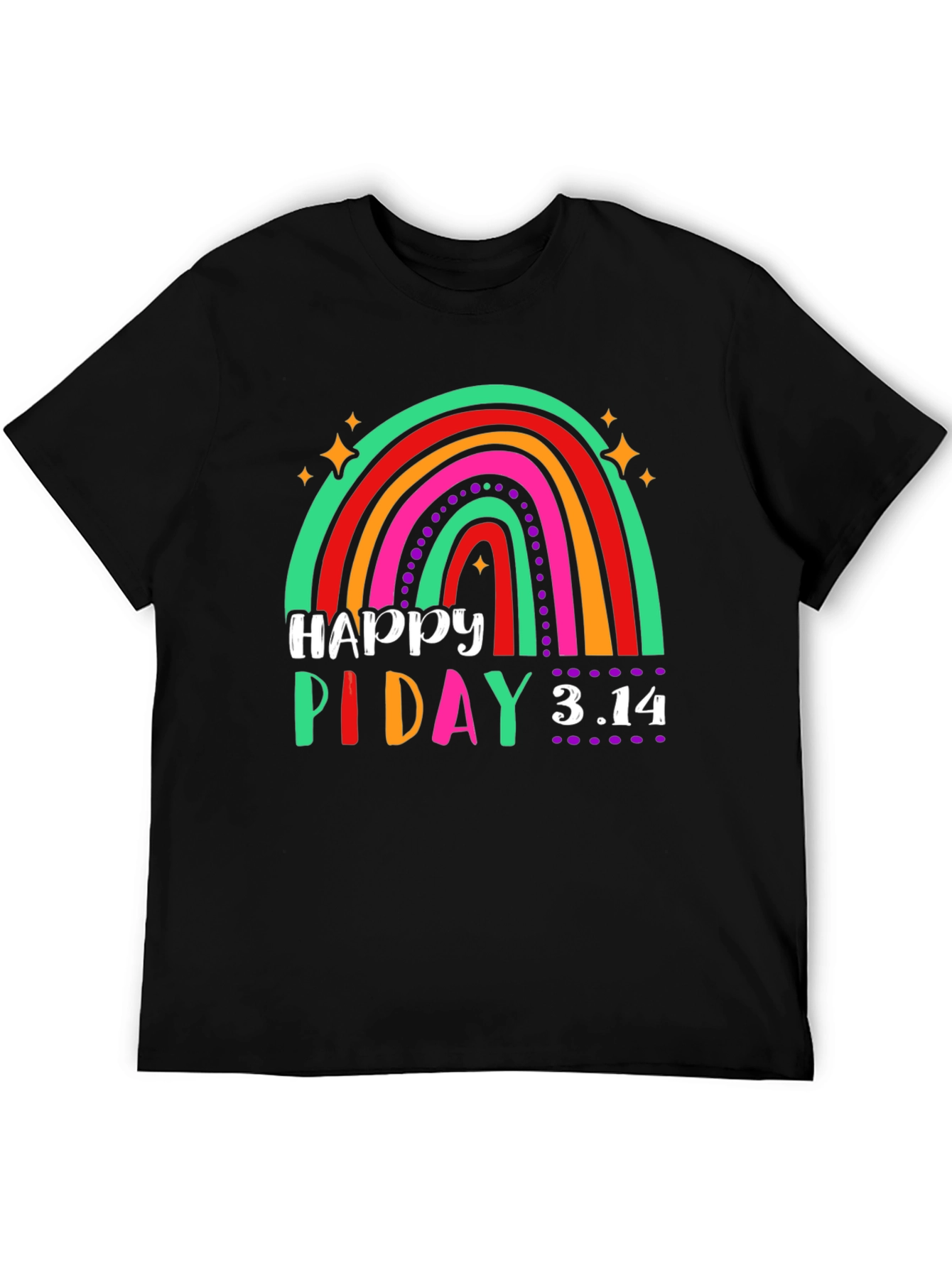 Happy Pi Day 3.14 Rainbow T-Shirt