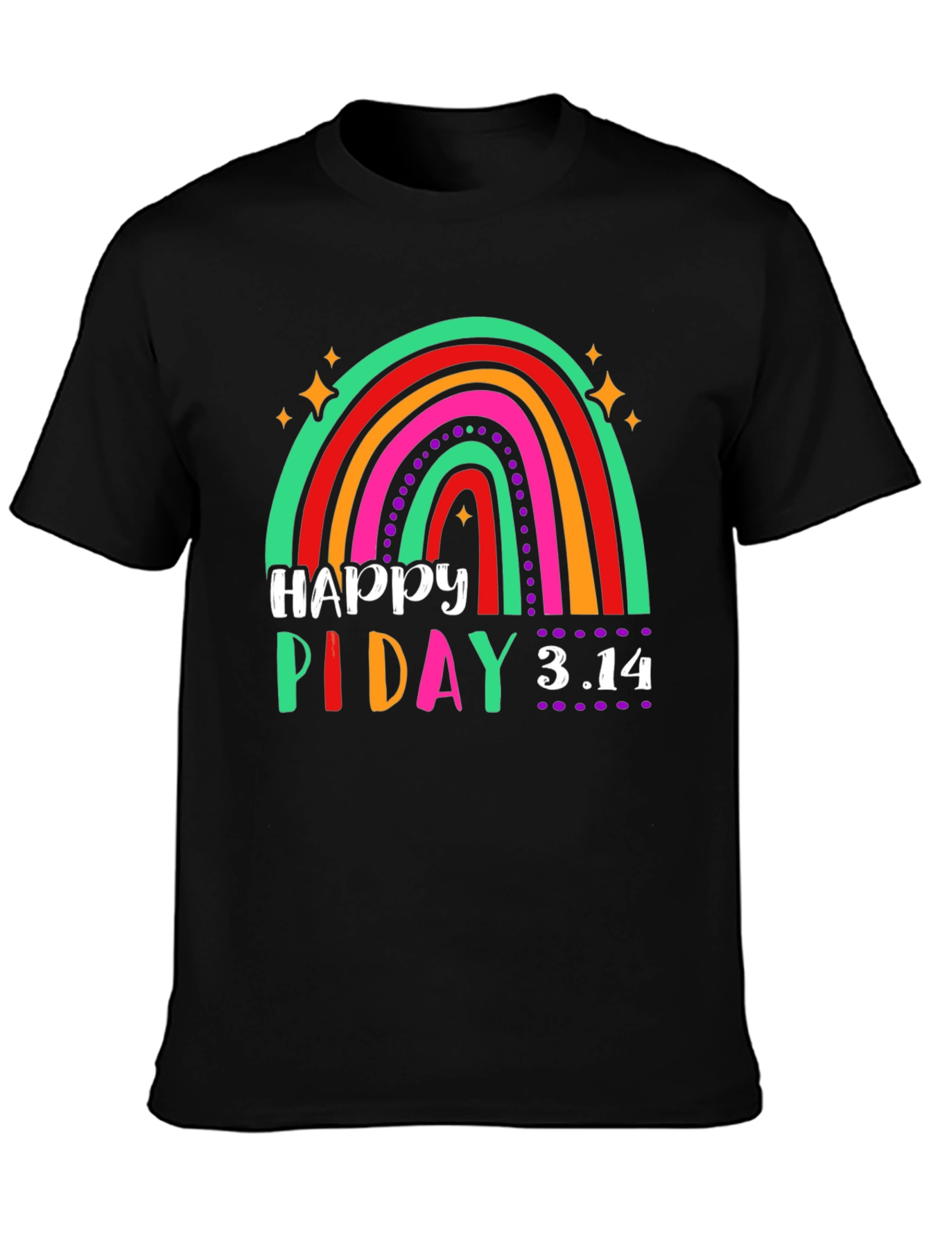 Happy Pi Day 3.14 Rainbow T-Shirt