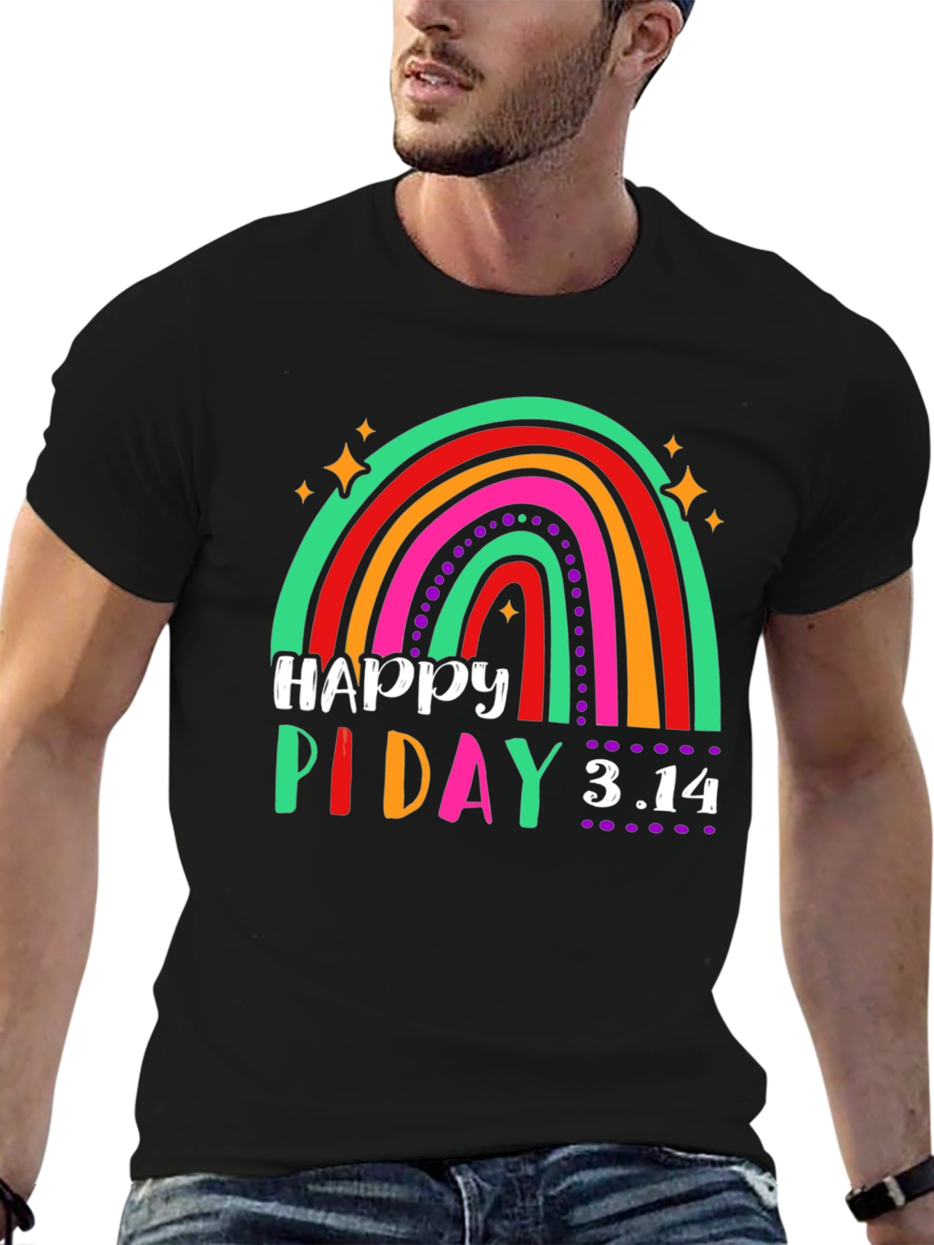 Happy Pi Day 3.14 Rainbow T-Shirt