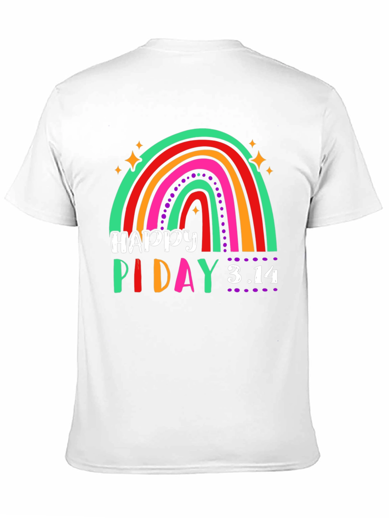Happy Pi Day 3.14 Rainbow T-Shirt