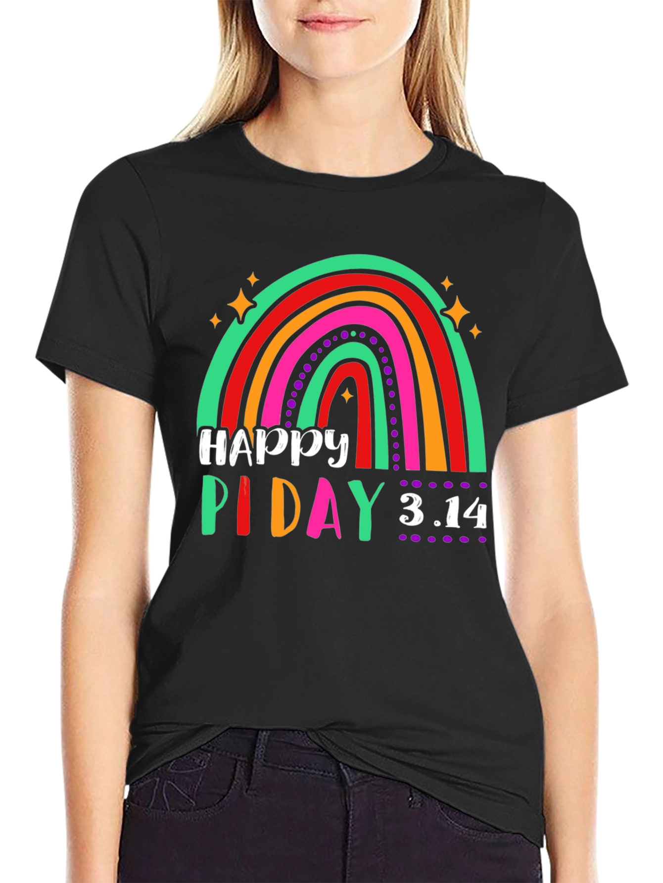 Happy Pi Day 3.14 Rainbow T-Shirt