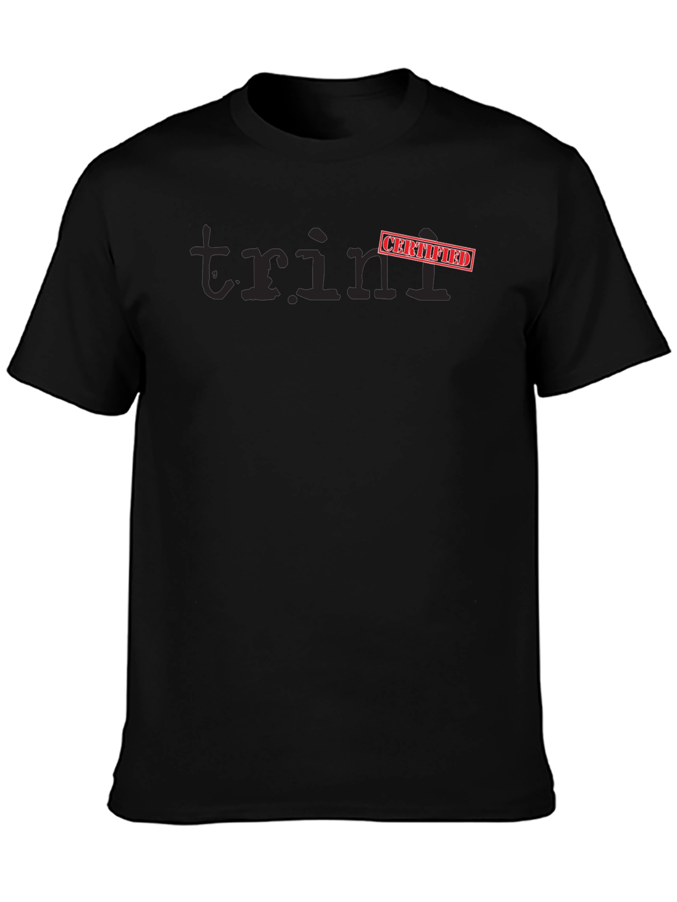 Certified Trim Black T-Shirt