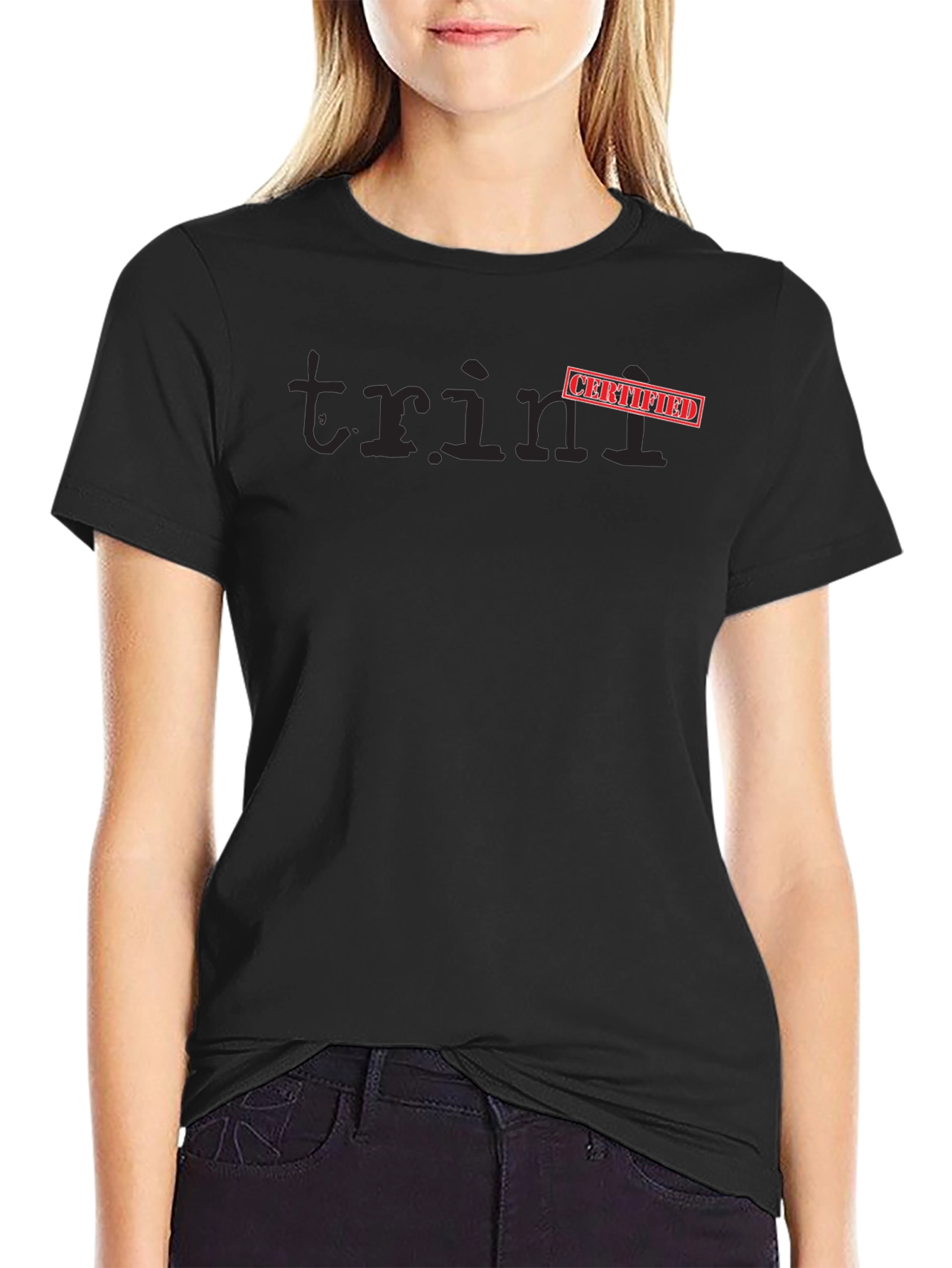 Certified Trim Black T-Shirt