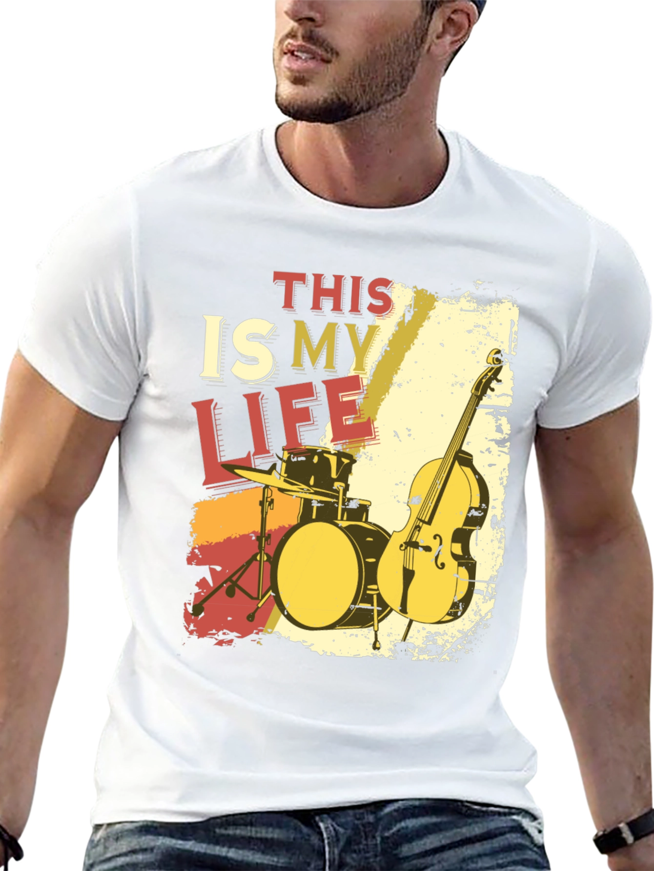 Music Is My Life Tee - Drum & Bass