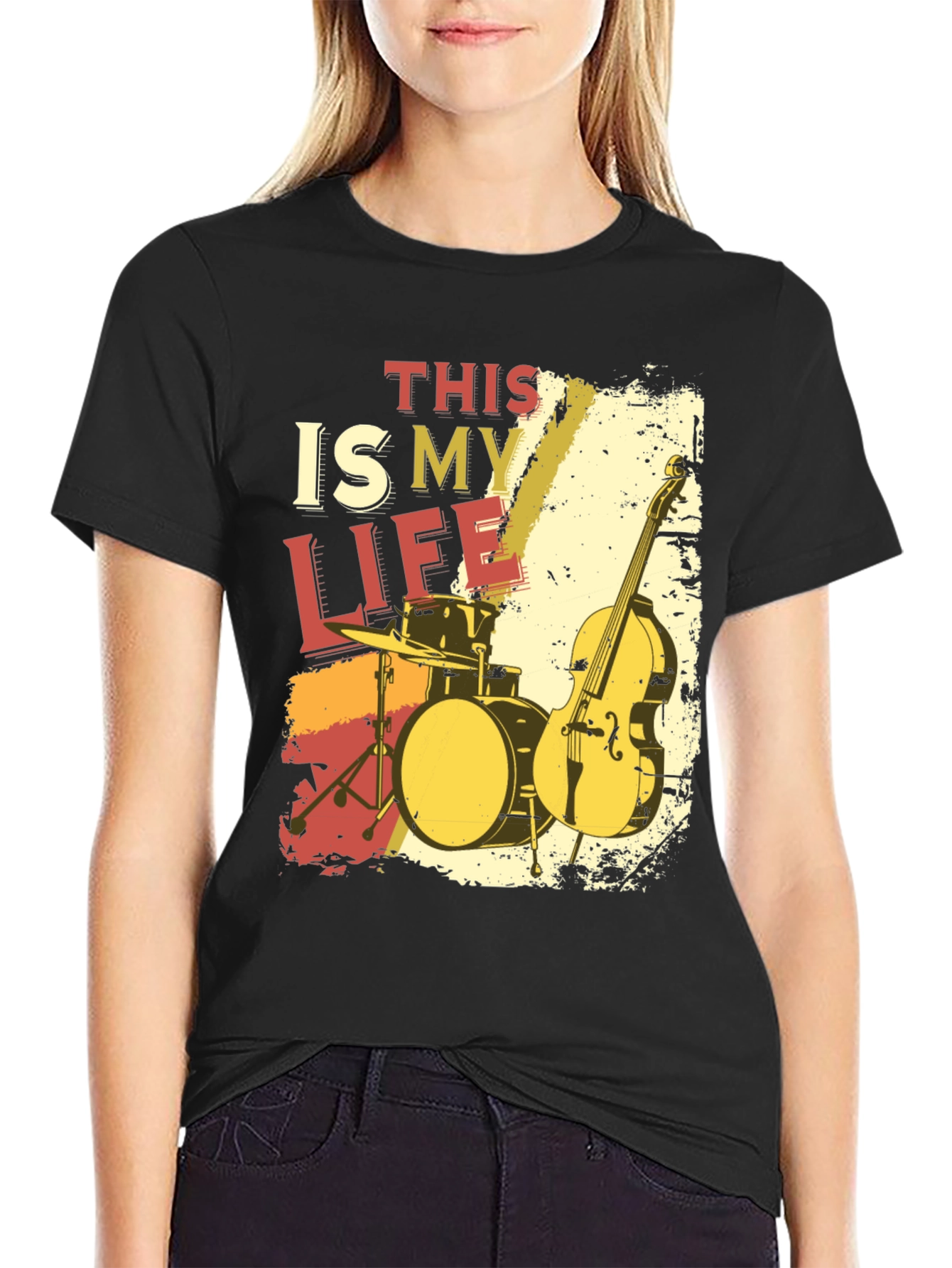 Music Is My Life Tee - Drum & Bass
