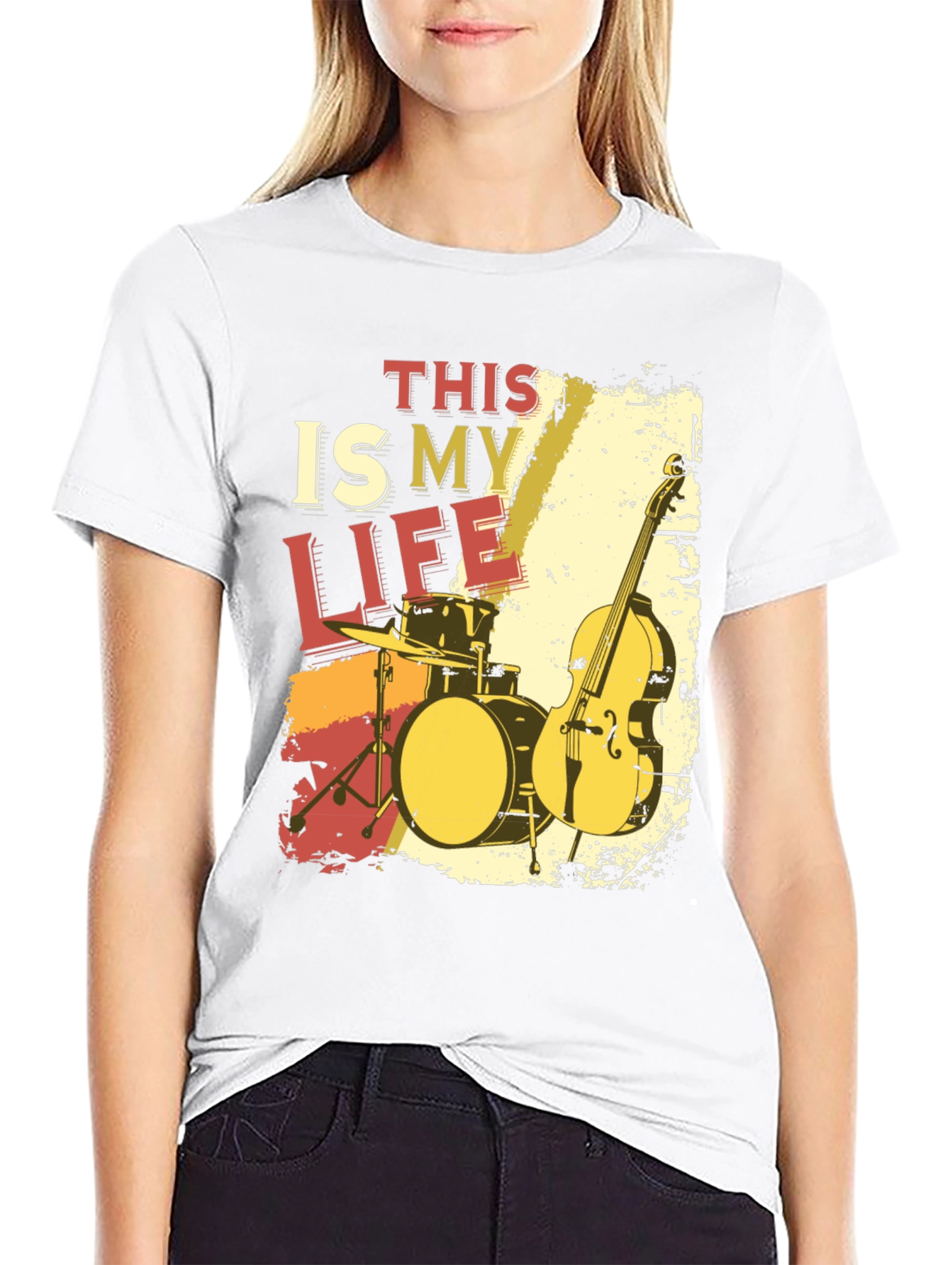 Music Is My Life Tee - Drum & Bass