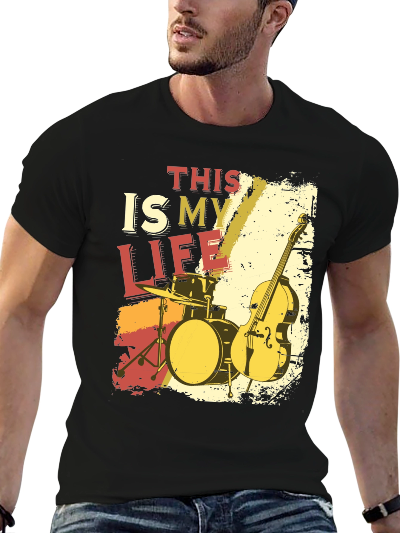 Music Is My Life Tee - Drum & Bass
