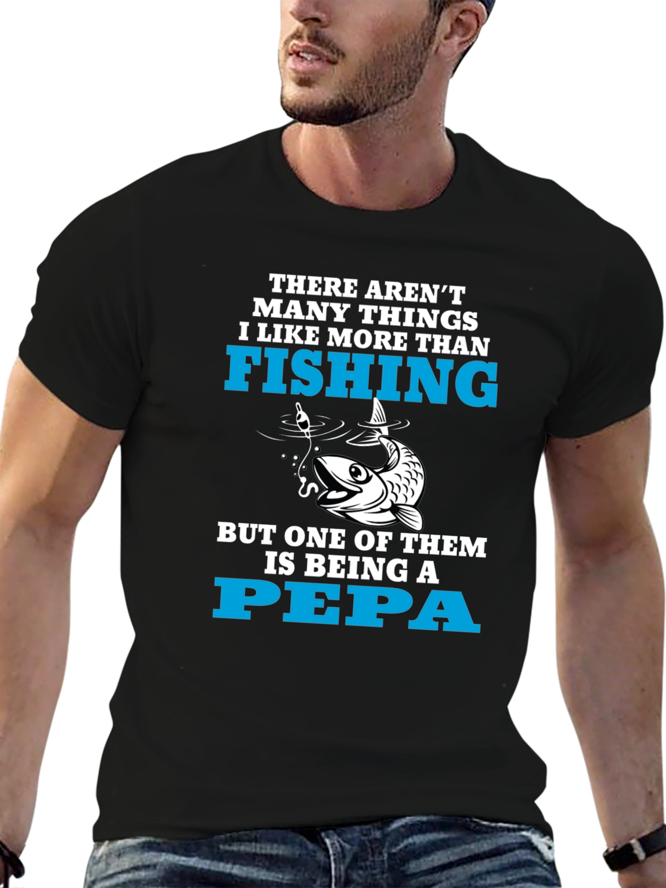 Fishing PEPA T-Shirt - Mens Graphic Tee