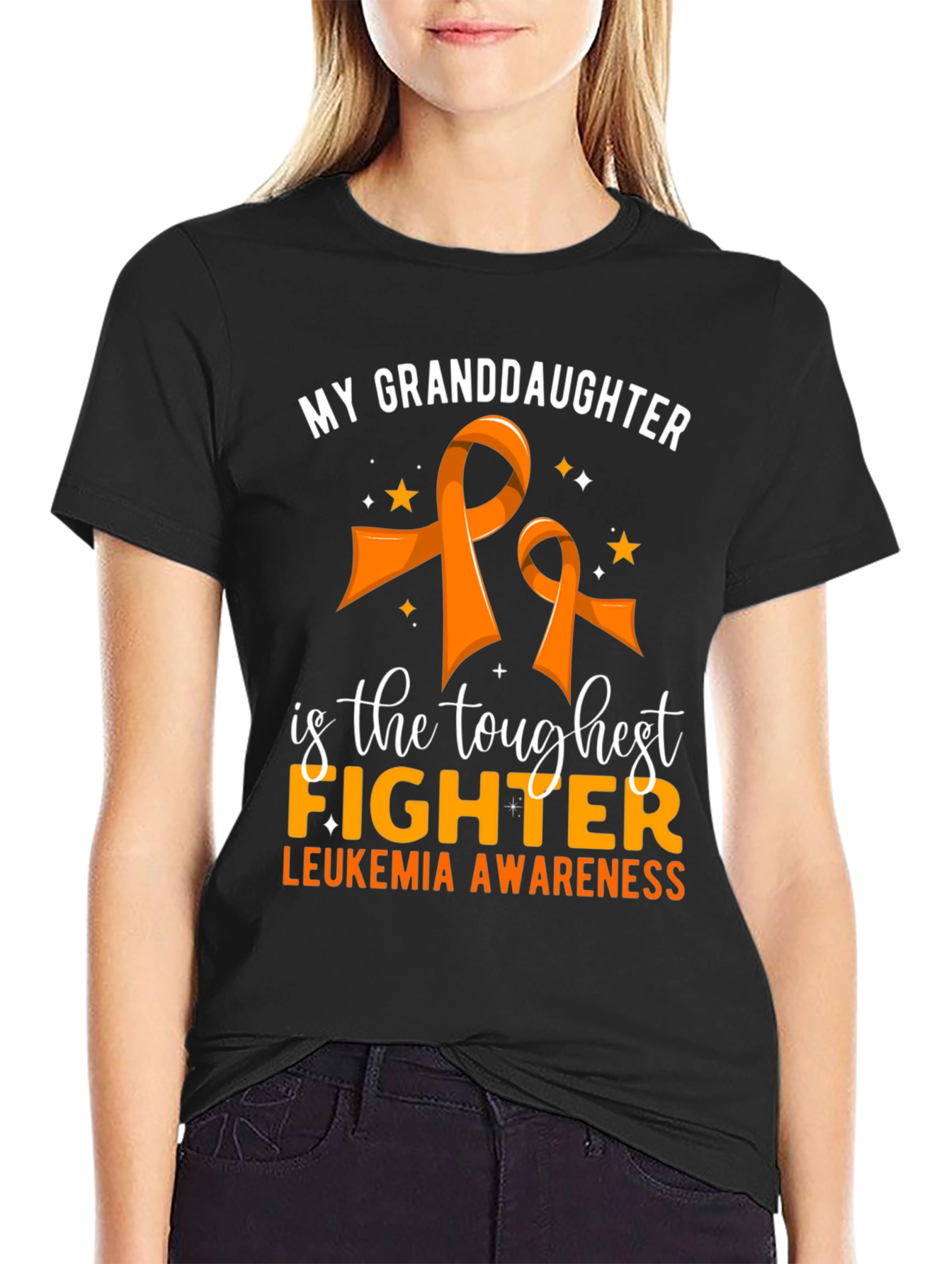 My Granddaughter: Leukemia Awareness T-Shirt