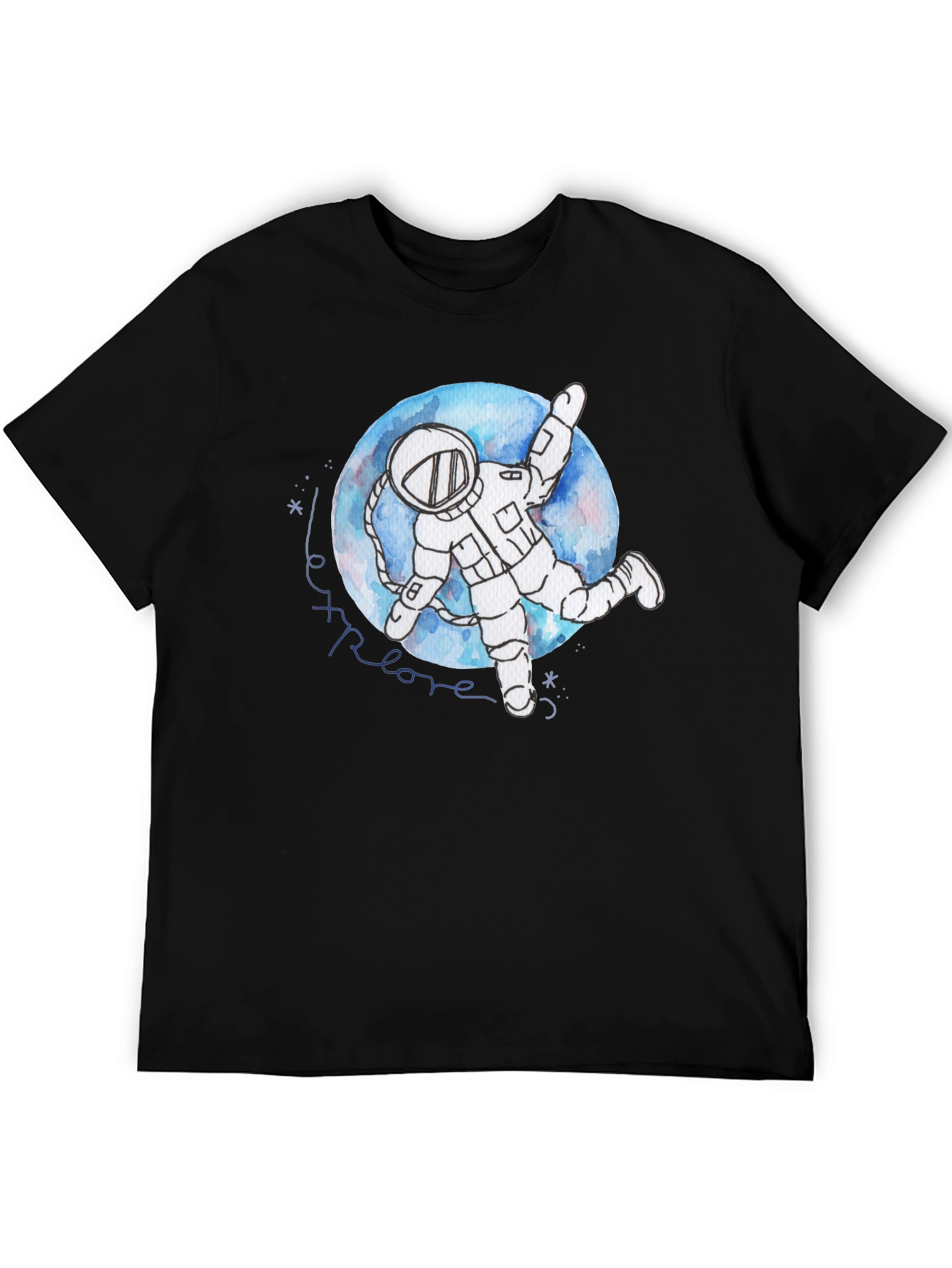 Explore Astronaut Graphic T-Shirt