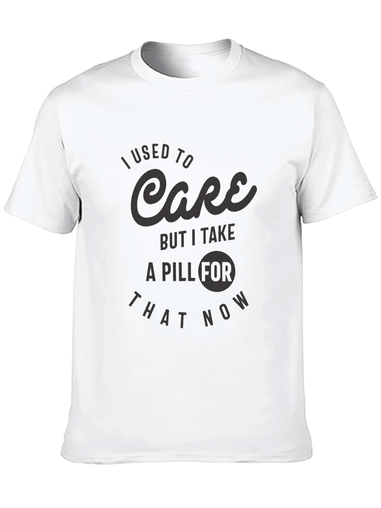 I Used to Care Graphic Tee - Black