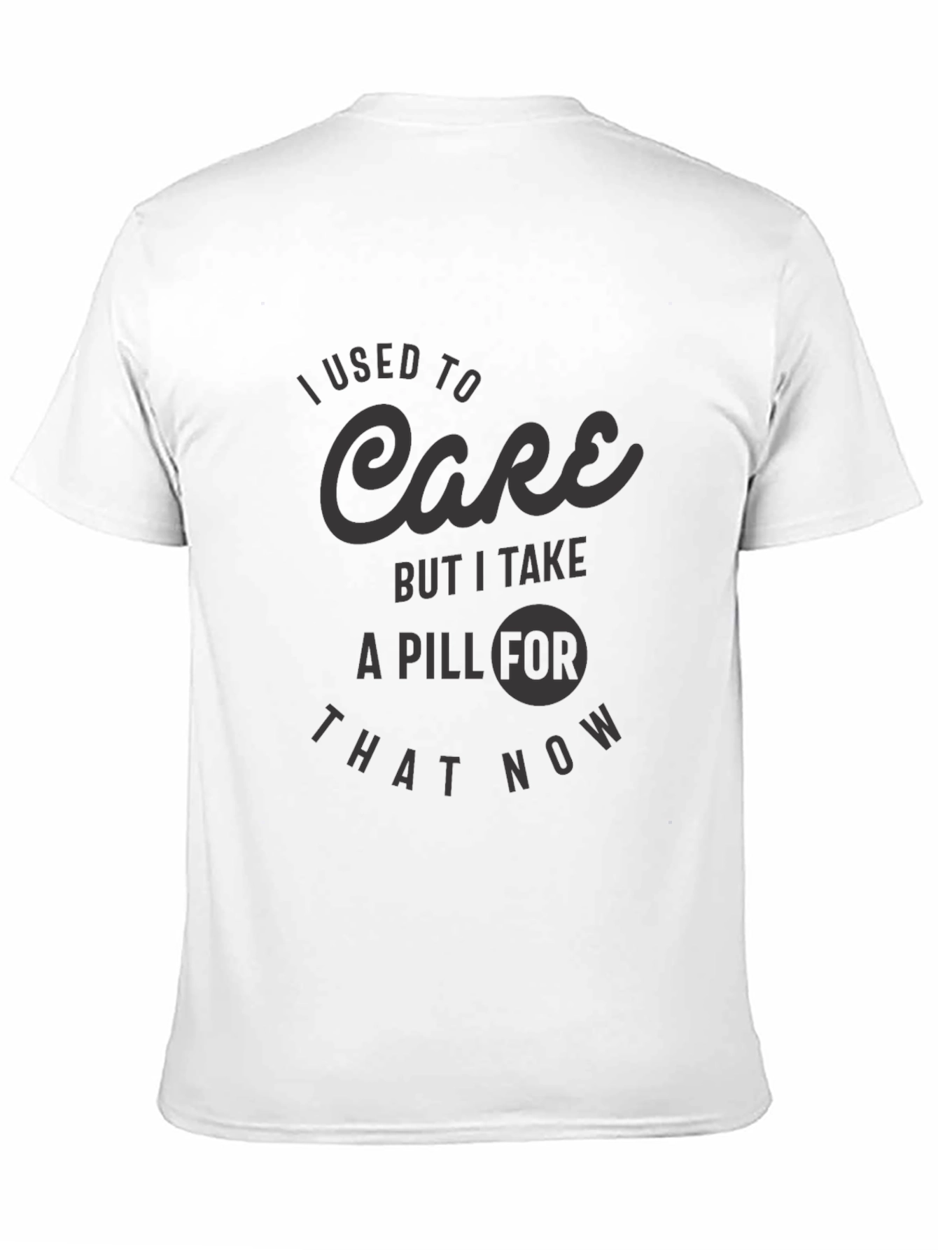 I Used to Care Graphic Tee - Black