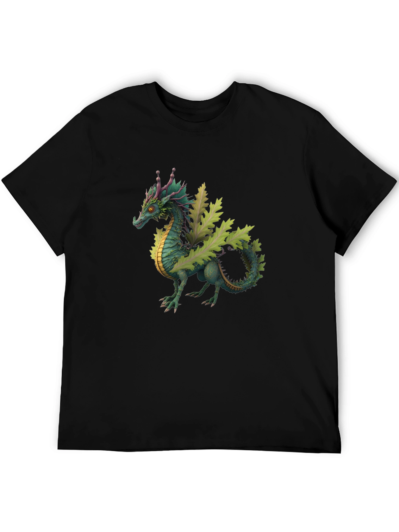 Dragon Graphic Tee - Fantasy Creature T-Shirt