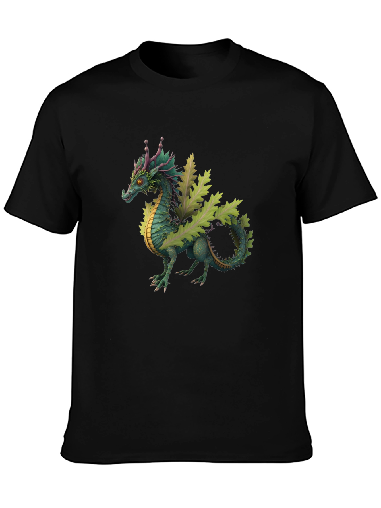 Dragon Graphic Tee - Fantasy Creature T-Shirt